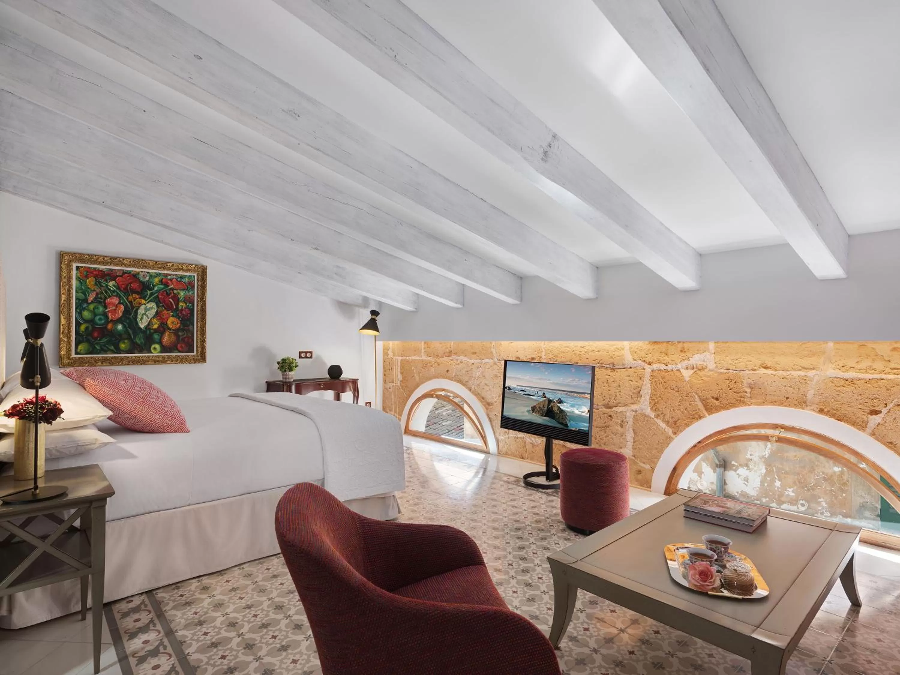 Photo of the whole room, Bed in Hotel Gloria de Sant Jaume