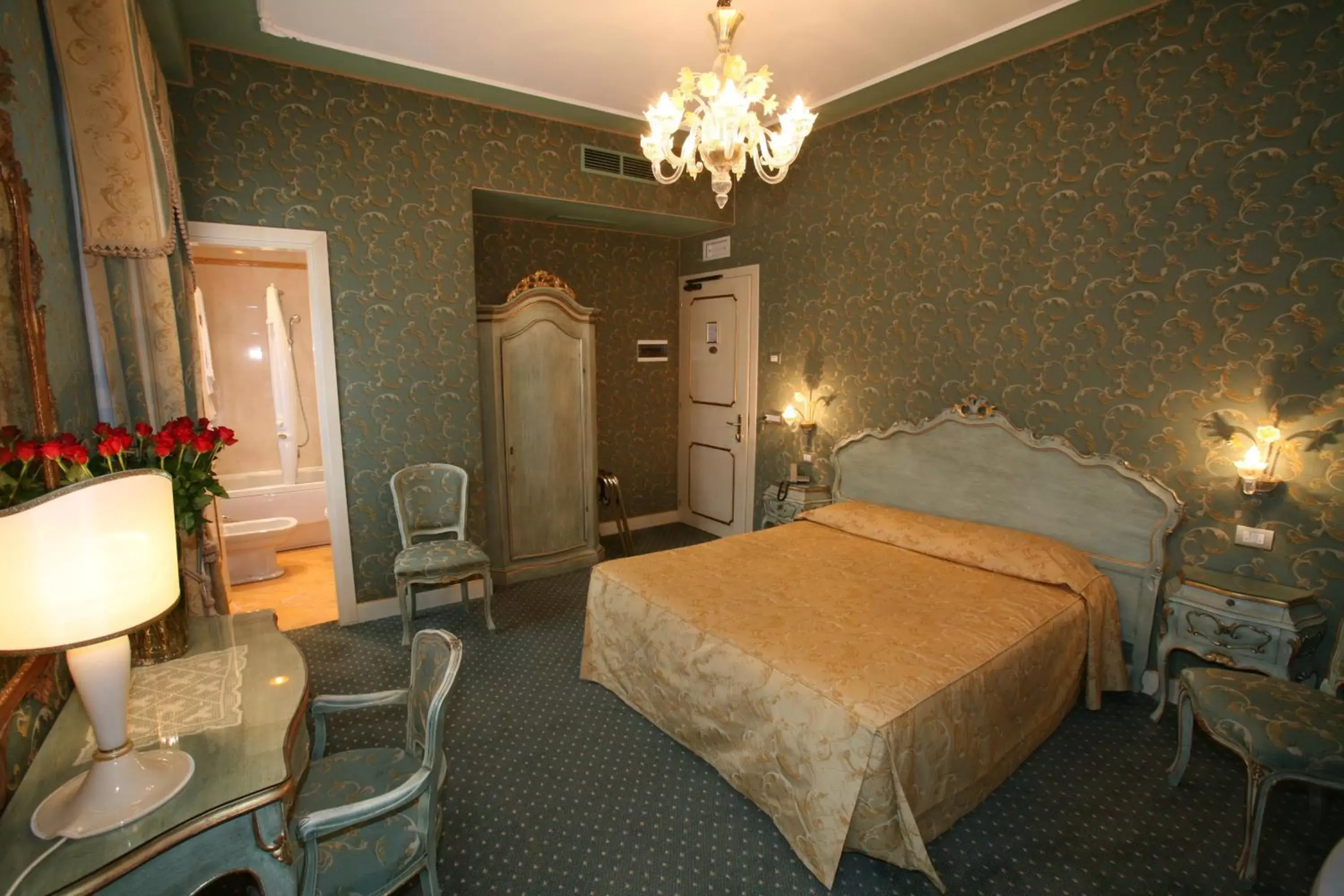 Bed in Locanda Ca' del Brocchi