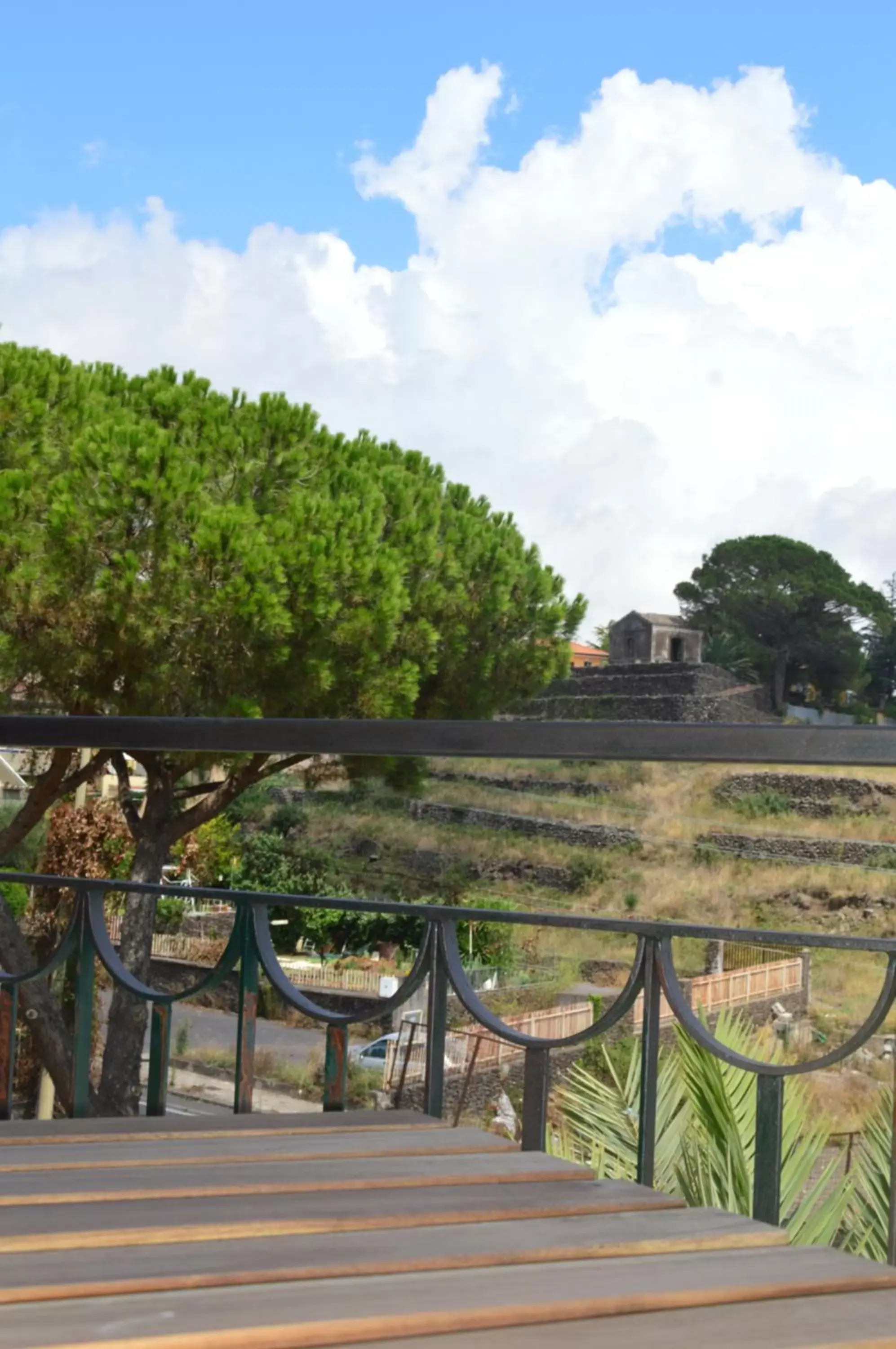 Balcony/Terrace in UP&B Rooms Catania