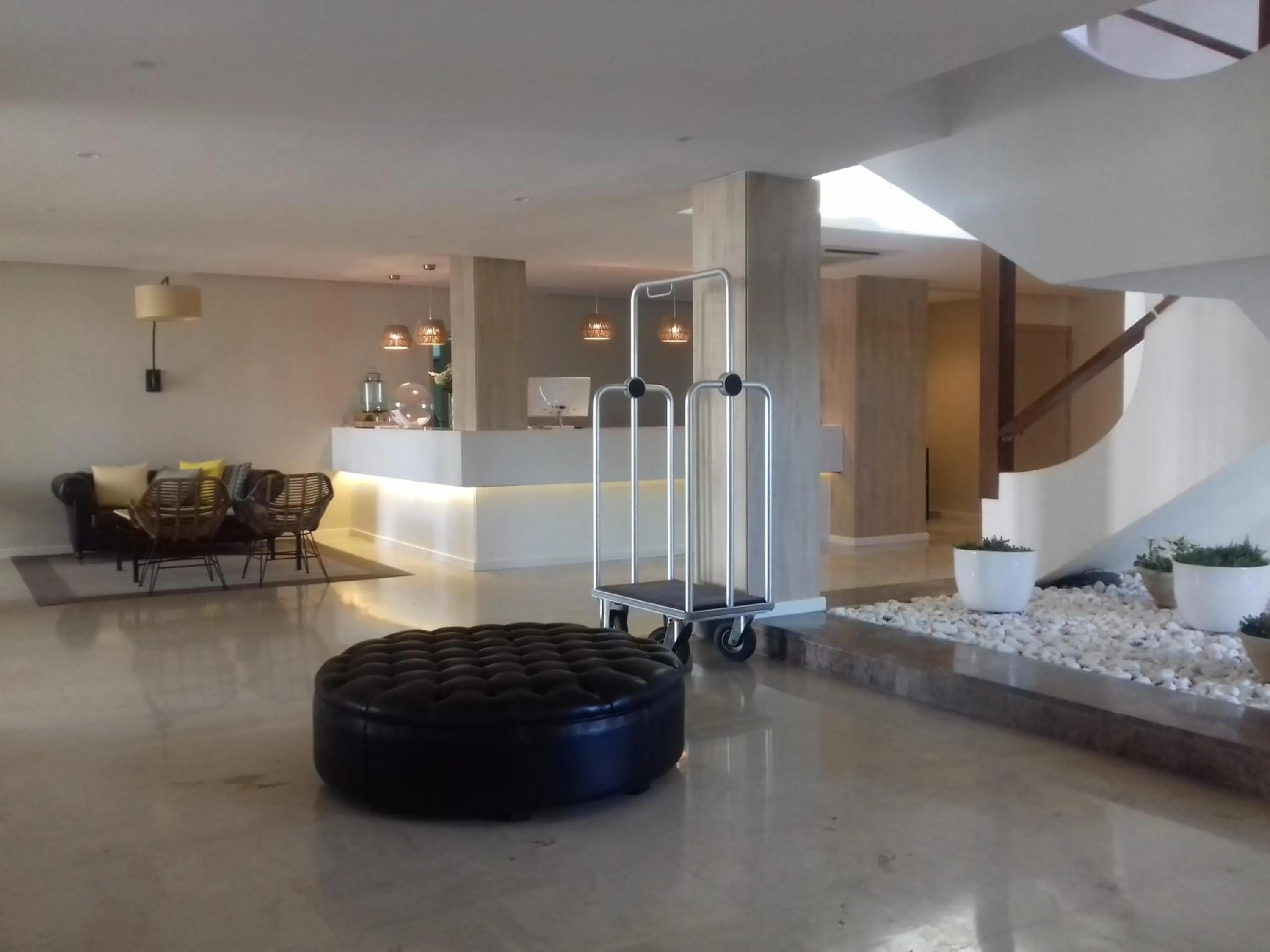 Lobby or reception in Hotel Tres Torres