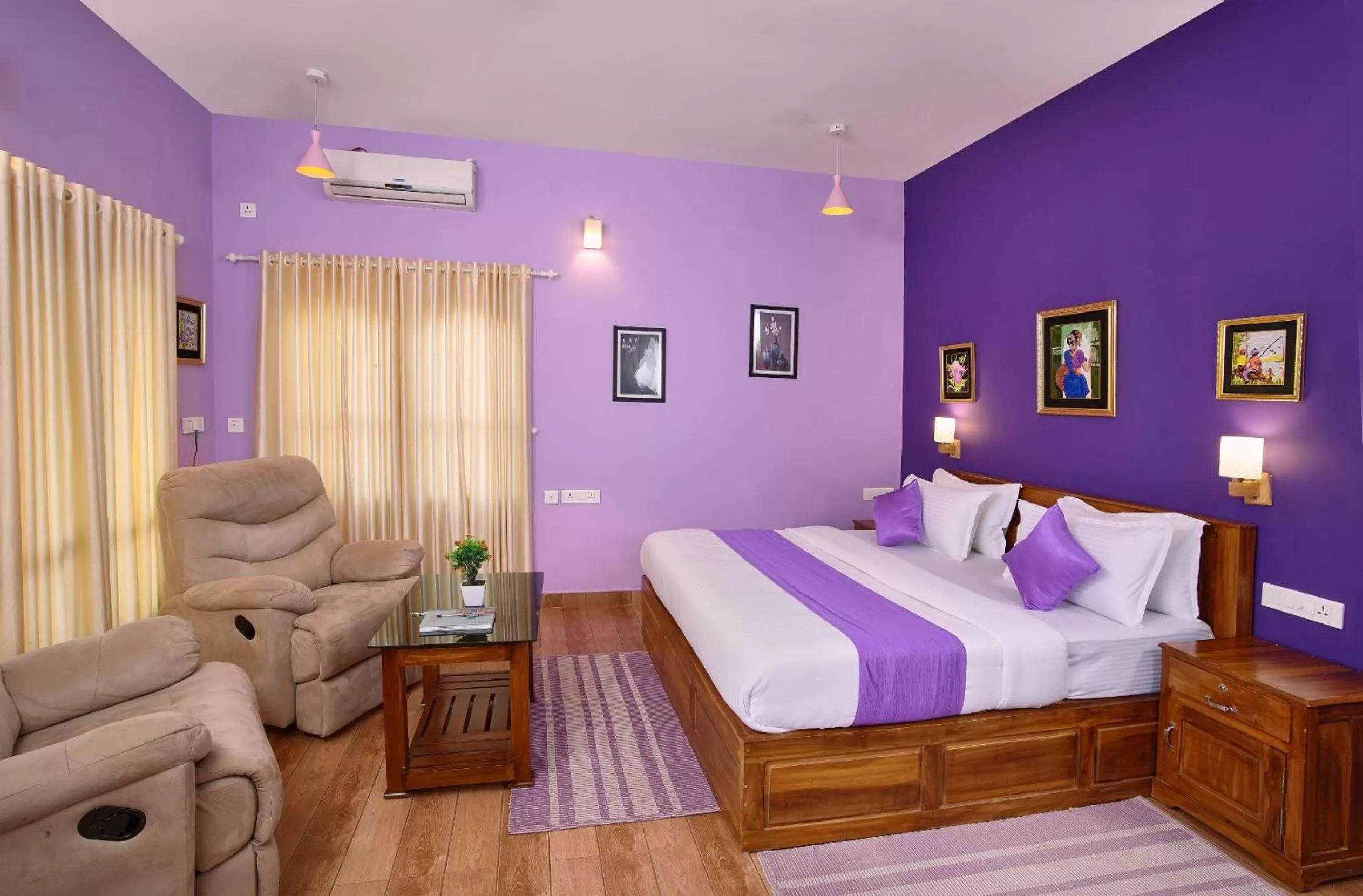 Bed in Zenha Resorts