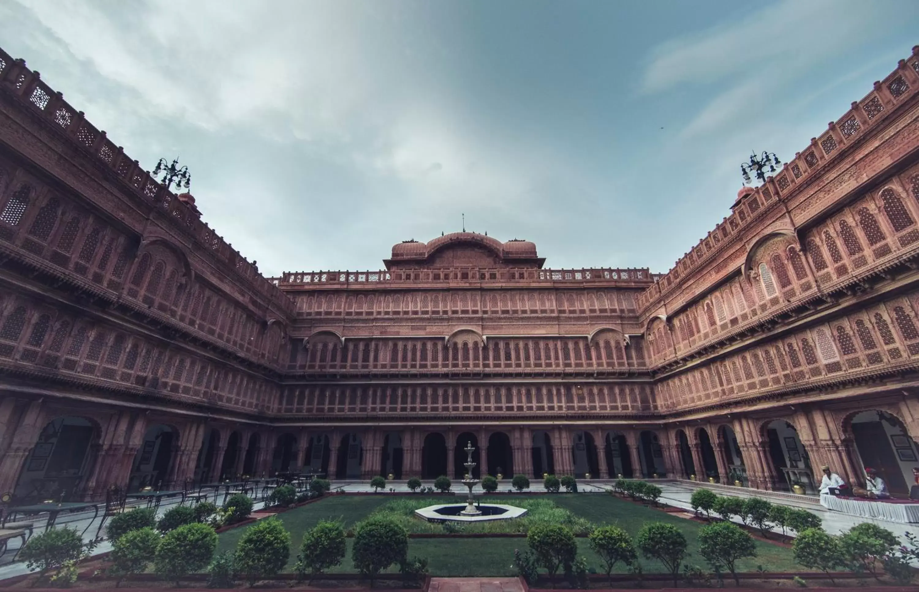 Property building in The Laxmi Niwas Palace Property building in The Laxmi Niwas Palace
