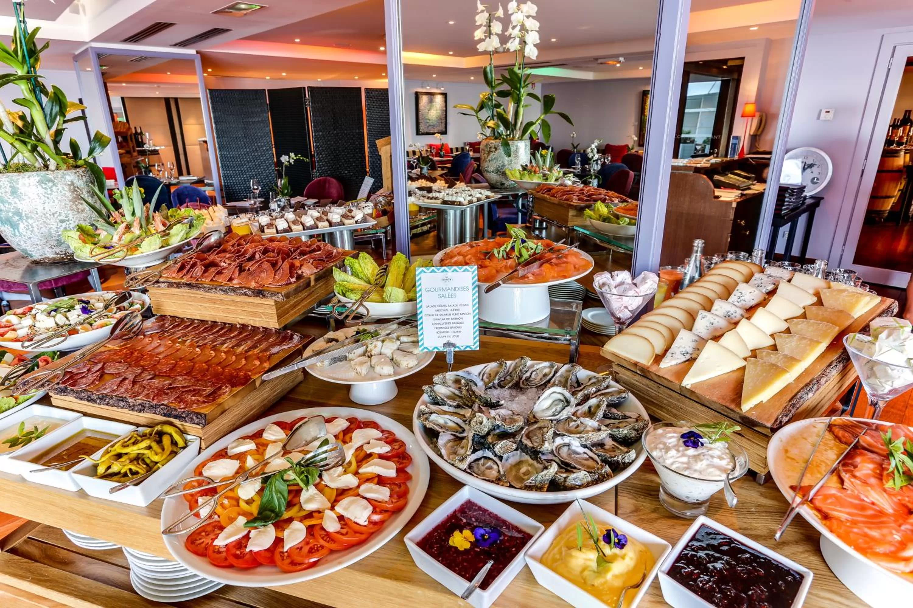 Breakfast in Sofitel Biarritz Le Miramar Thalassa