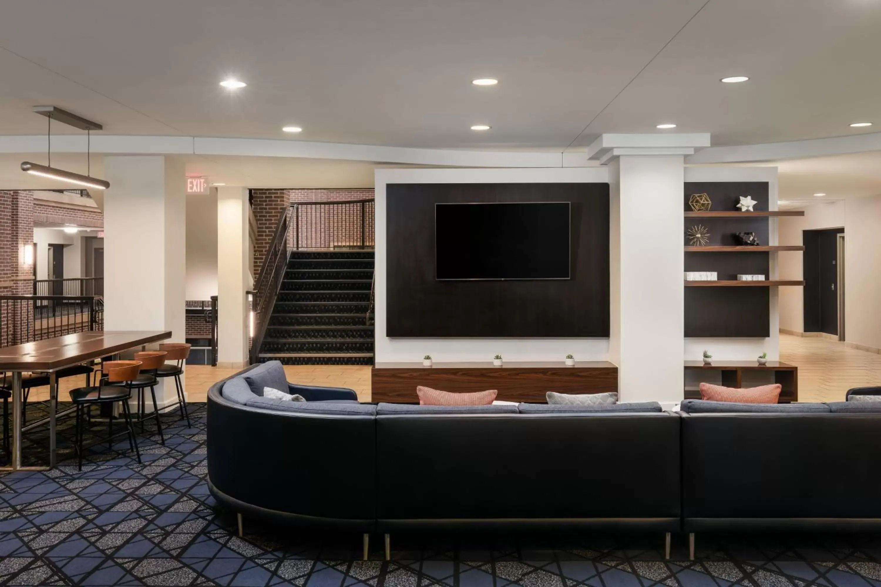 Lobby or reception in Courtyard by Marriott Wichita at Old Town