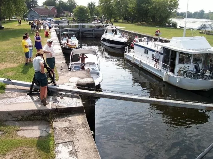 View (from property/room) in Merrickville Guest Suites