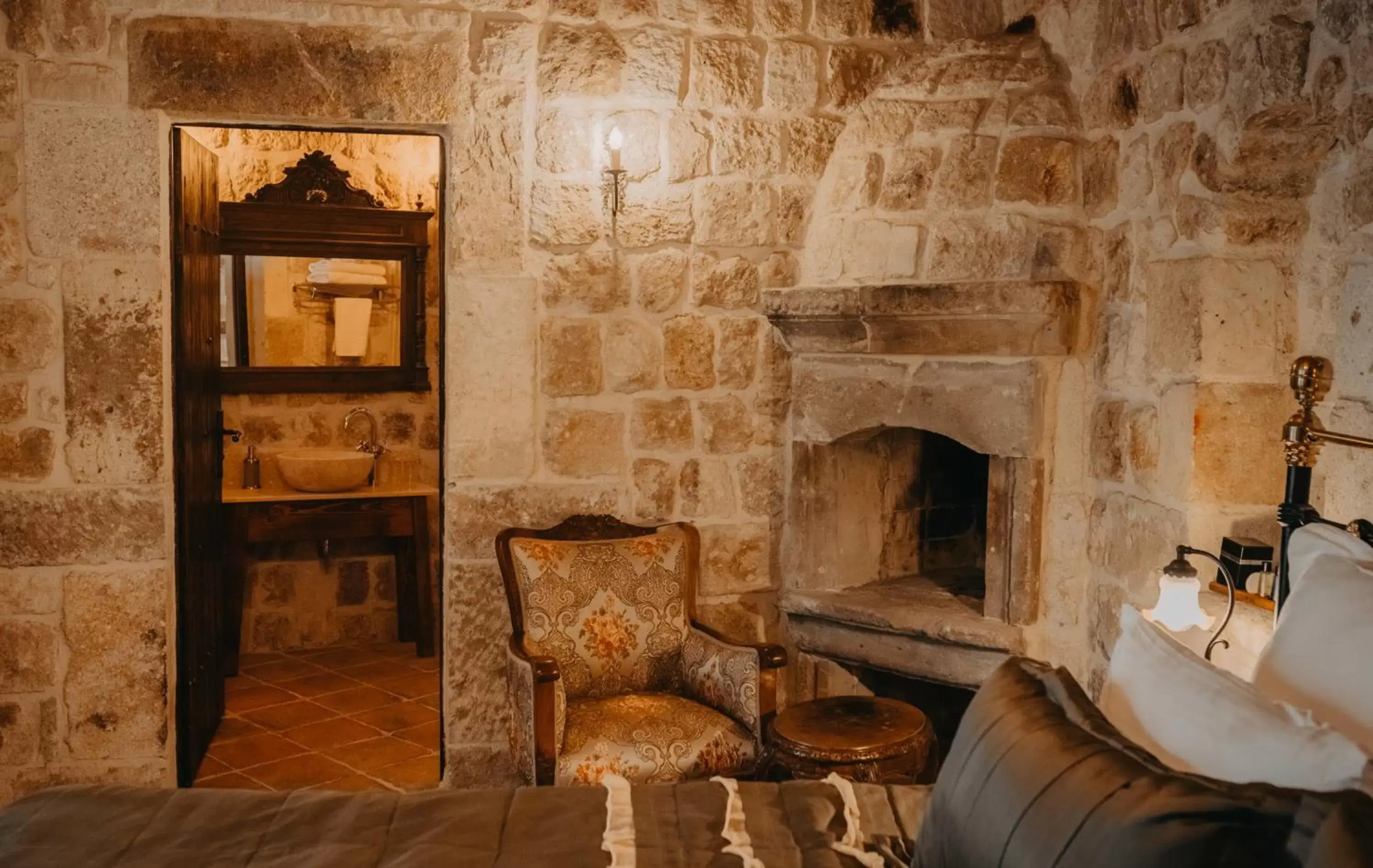 Decorative detail, Seating Area in Dere Suites Cappadocia