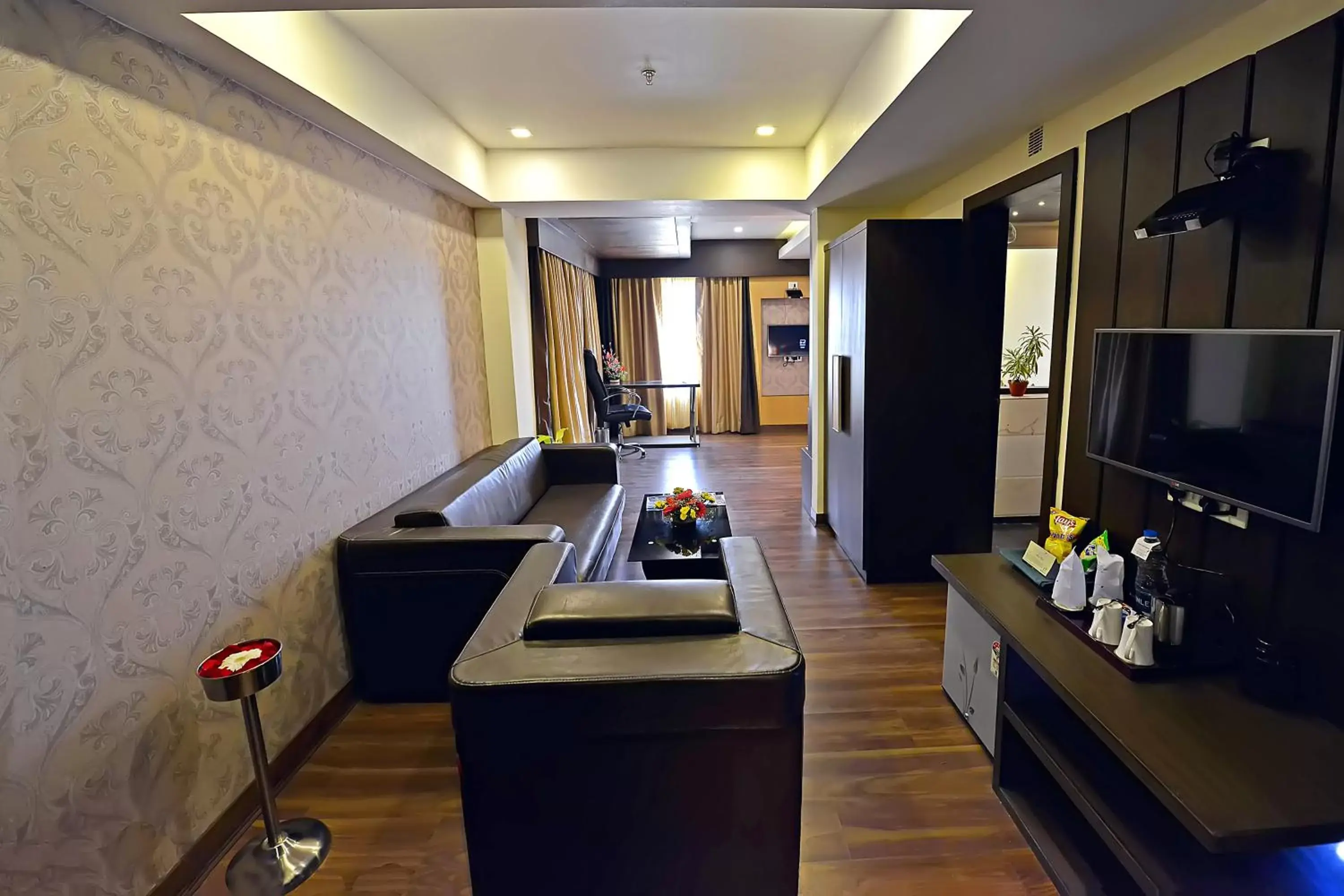 Living room, Seating Area in Ethnotel, Kolkata Airport