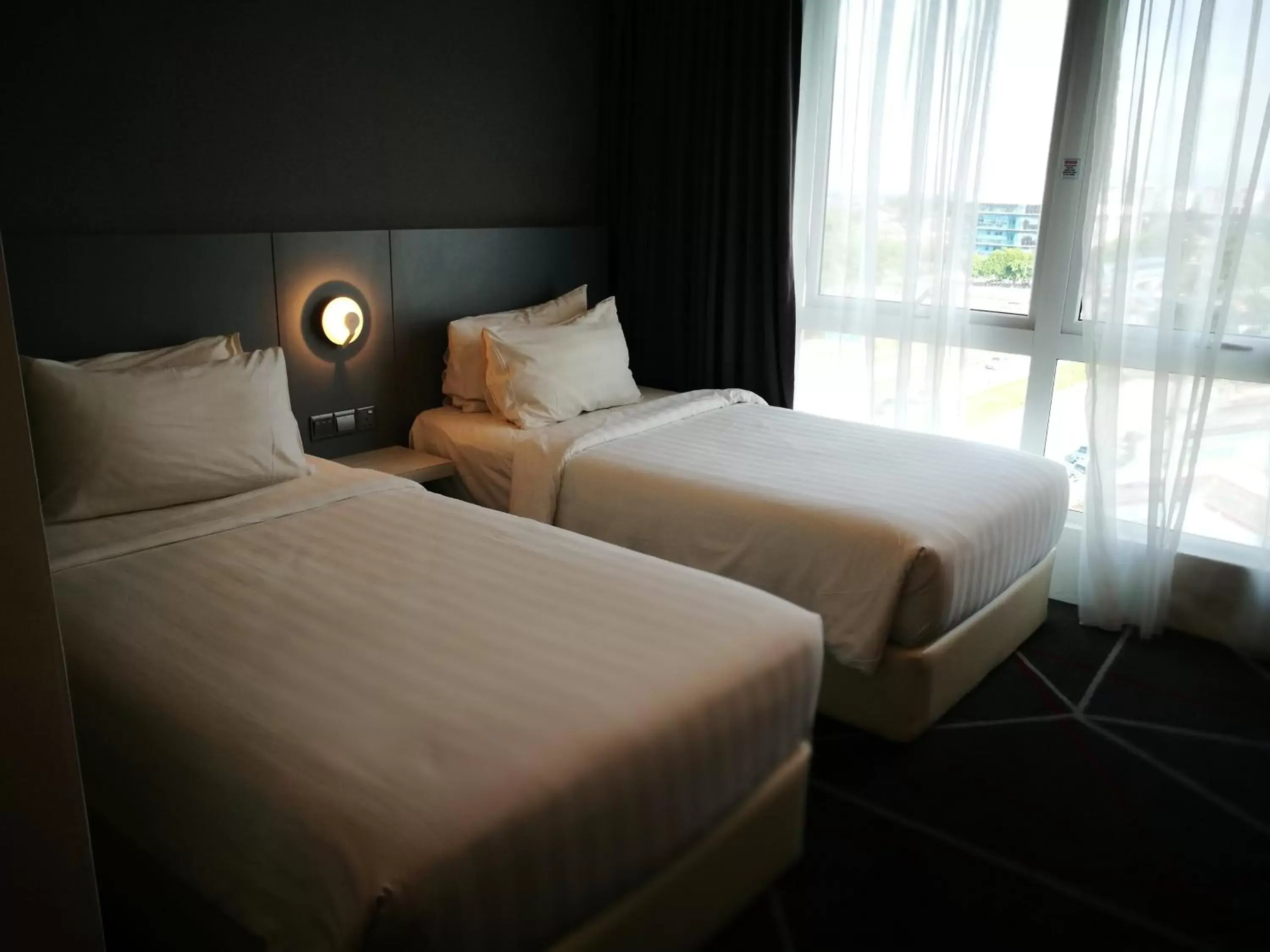 Photo of the whole room, Bed in Amerin Hotel Johor Bahru