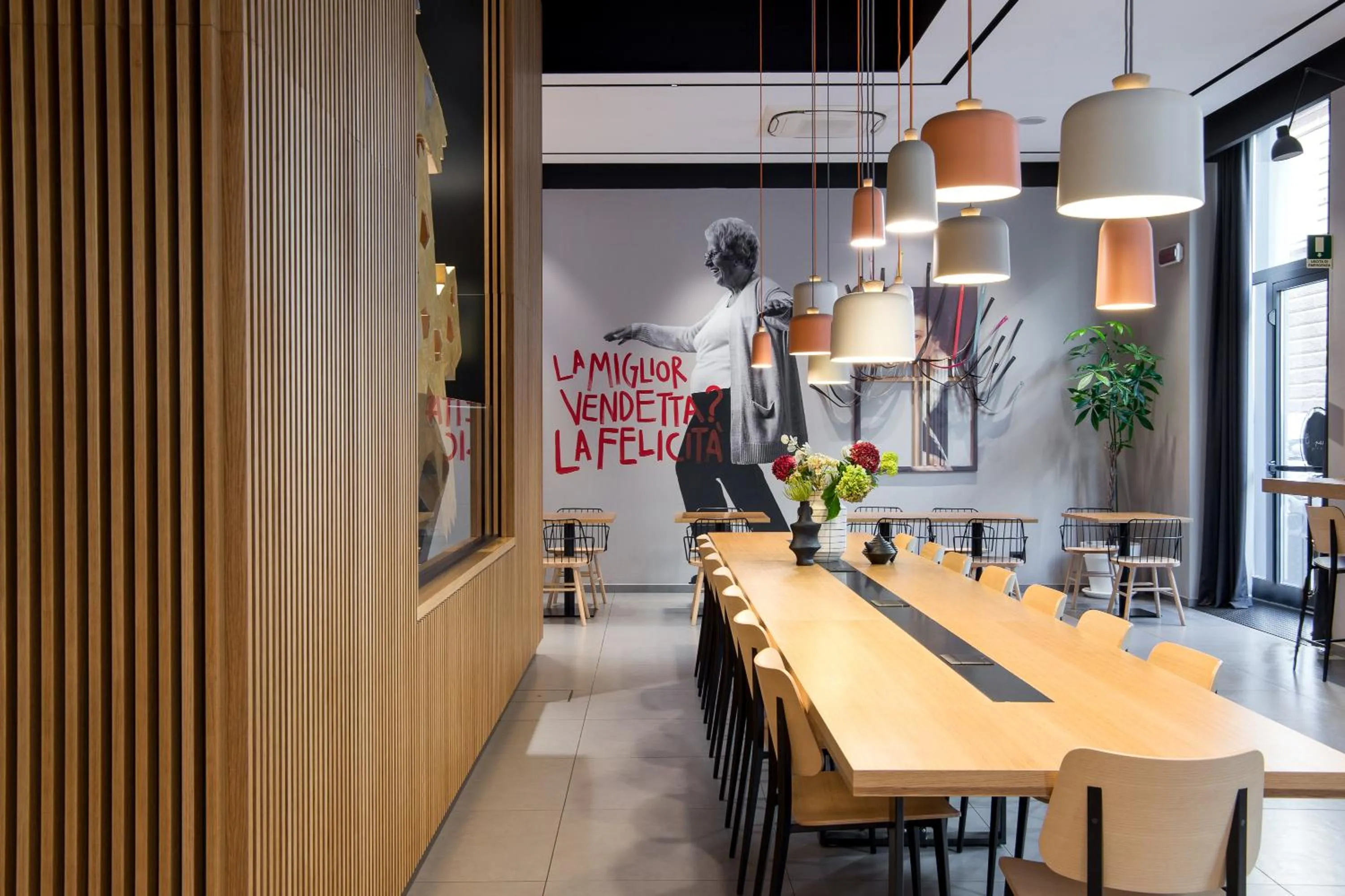 Seating area in The Poet Hotel