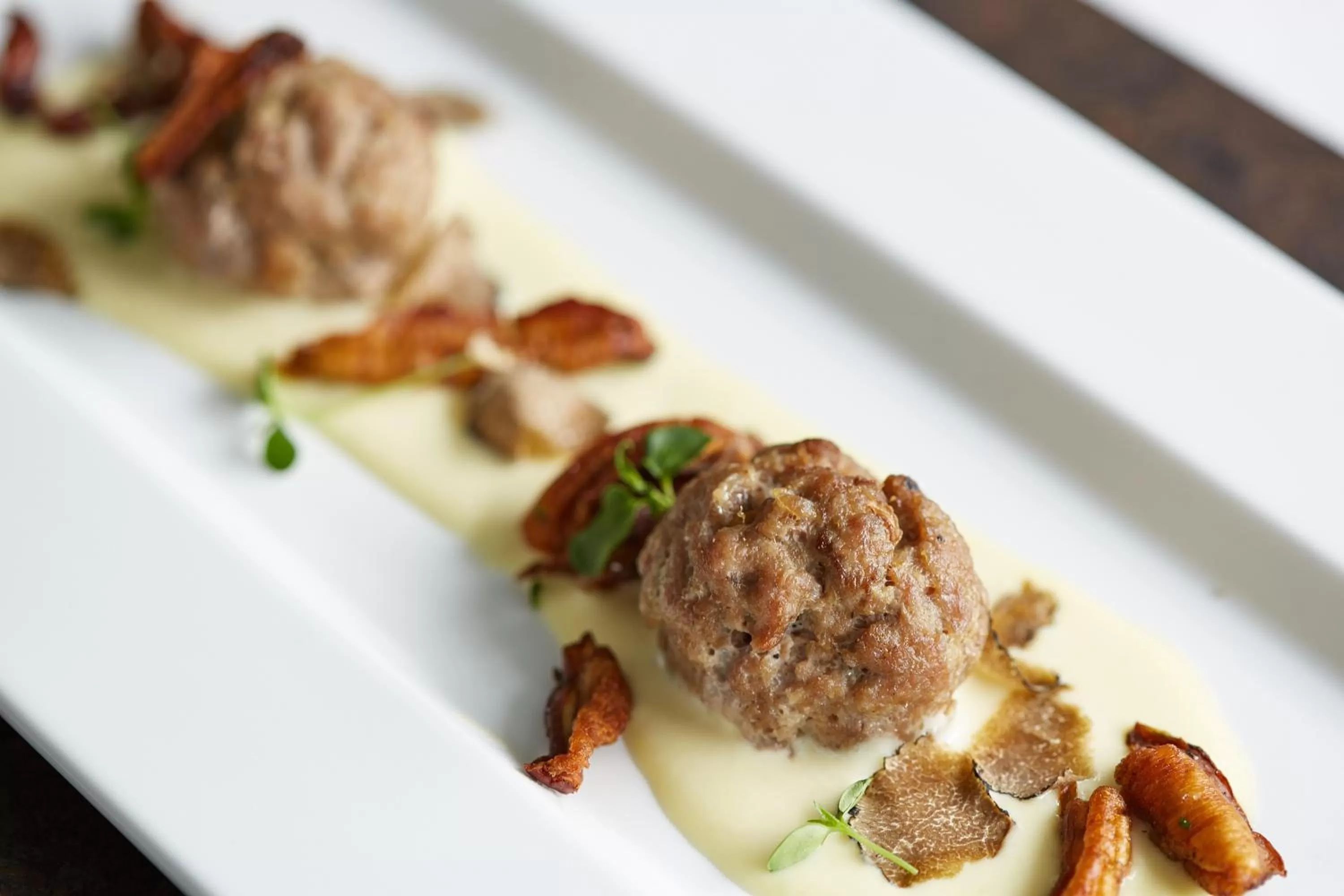 Food close-up in Gelso Bianco Country Resort