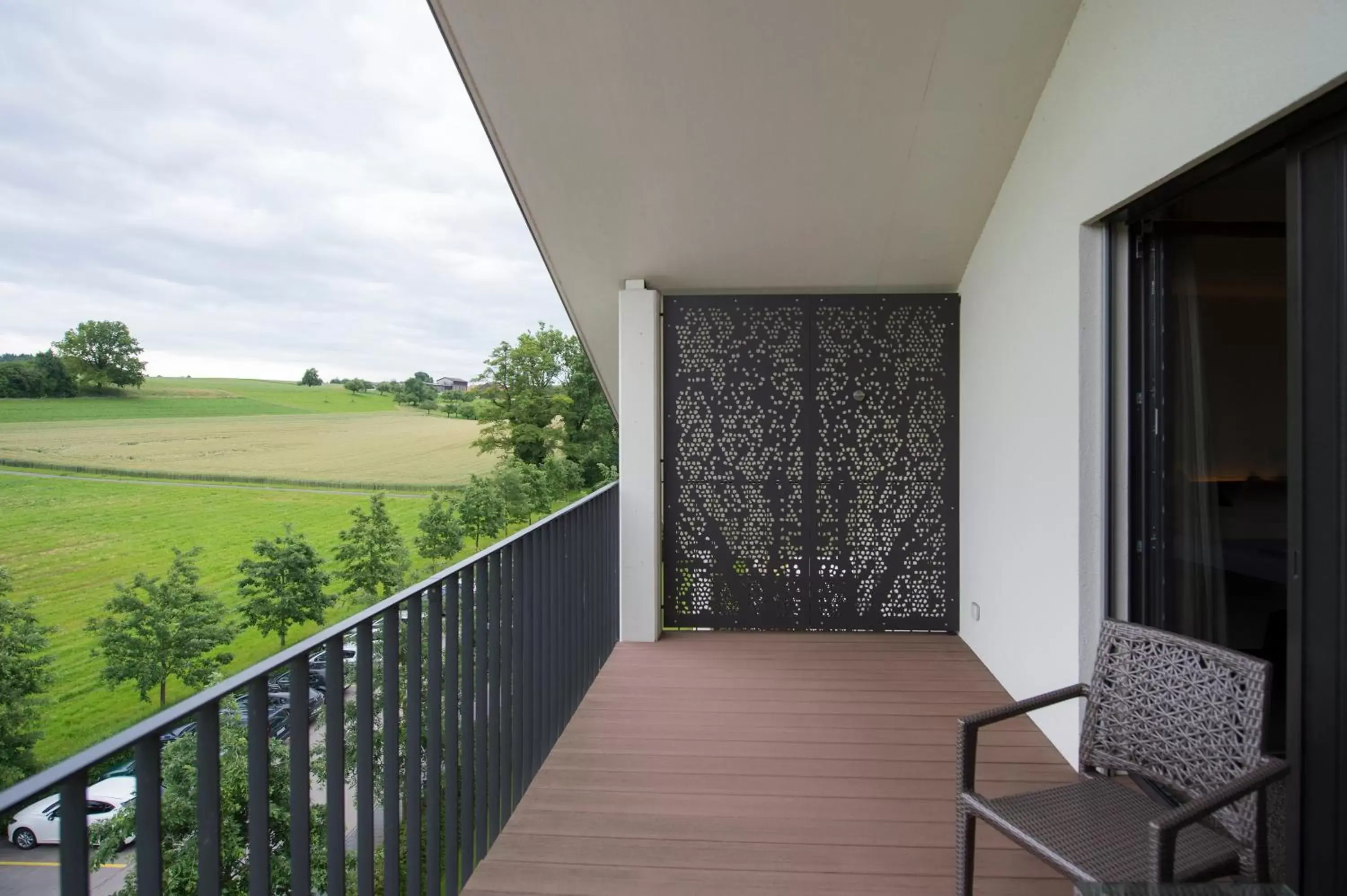 Photo of the whole room, Balcony/Terrace in Wellnesshotel Golf Panorama