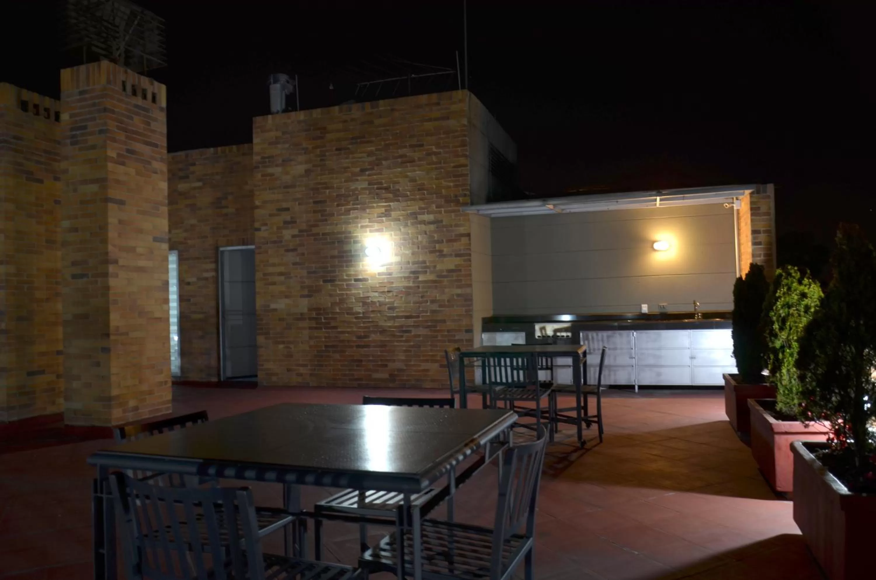 Balcony/Terrace in 122 Plaza Apartahotel