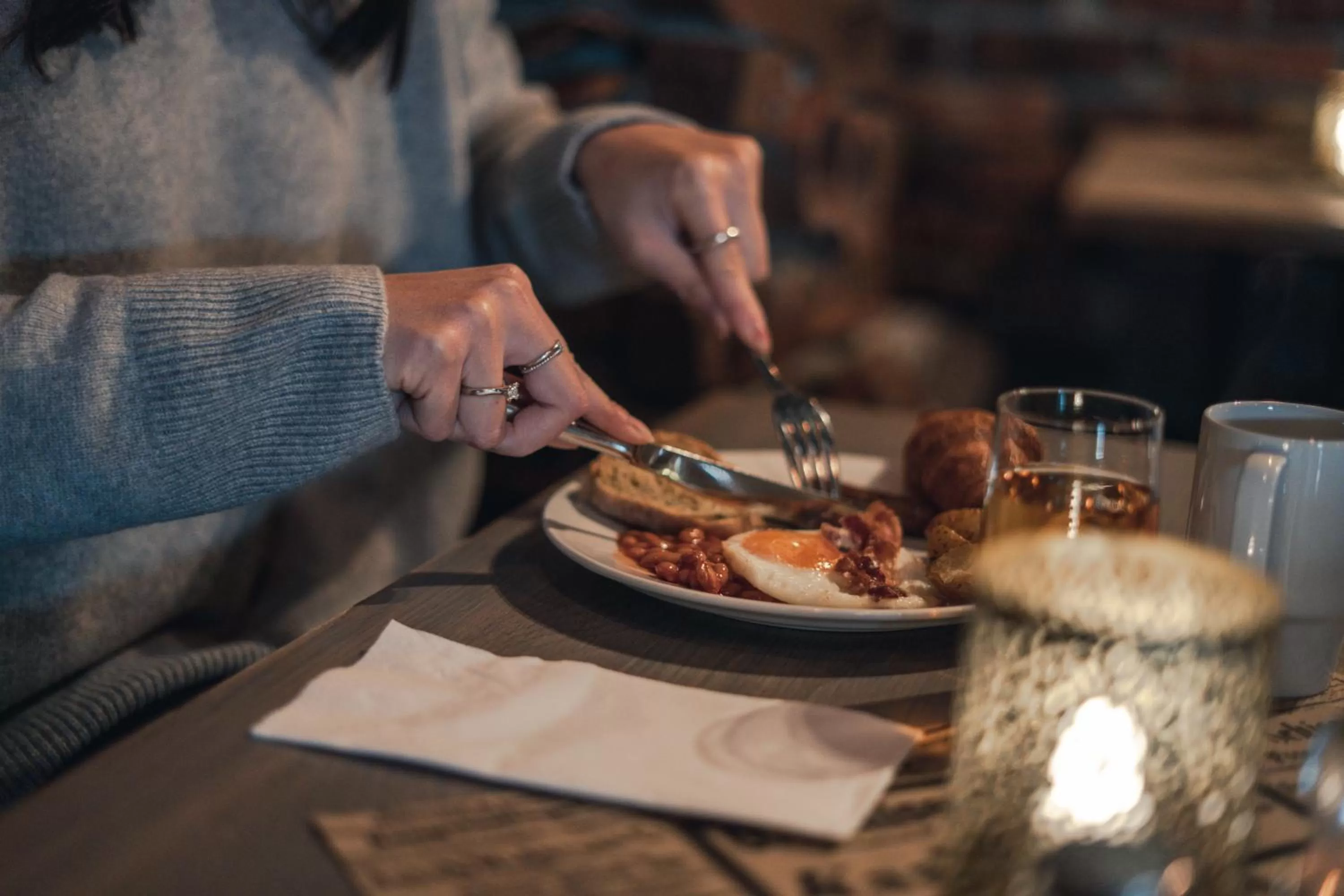 Breakfast in GamlaVærket Gjæstgiveri og Tracteringssted