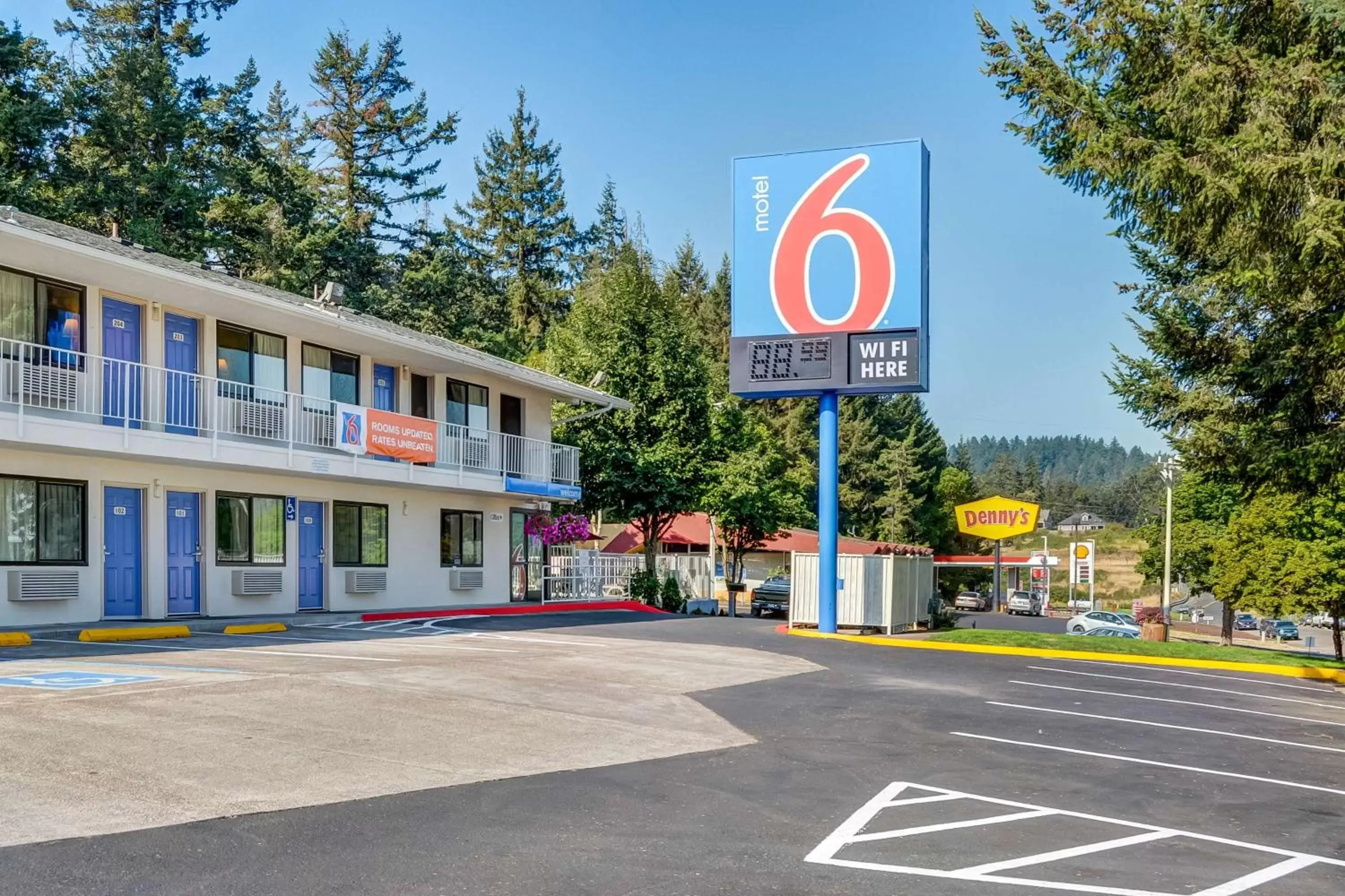 Property Building in Motel 6-Eugene, OR - South Springfield