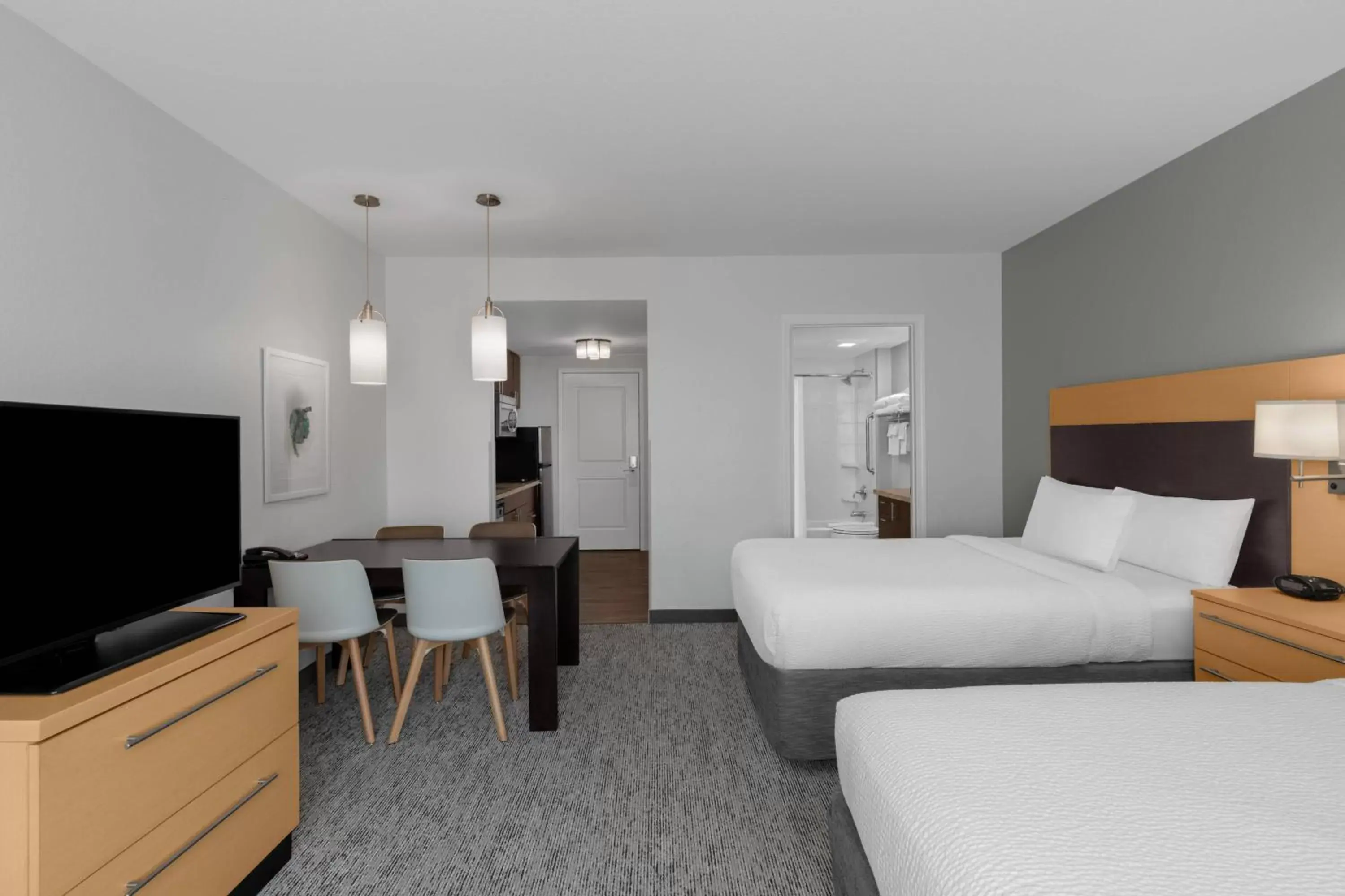 Bedroom, Bed in TownPlaces Suite Denver Airport at Gateway Park