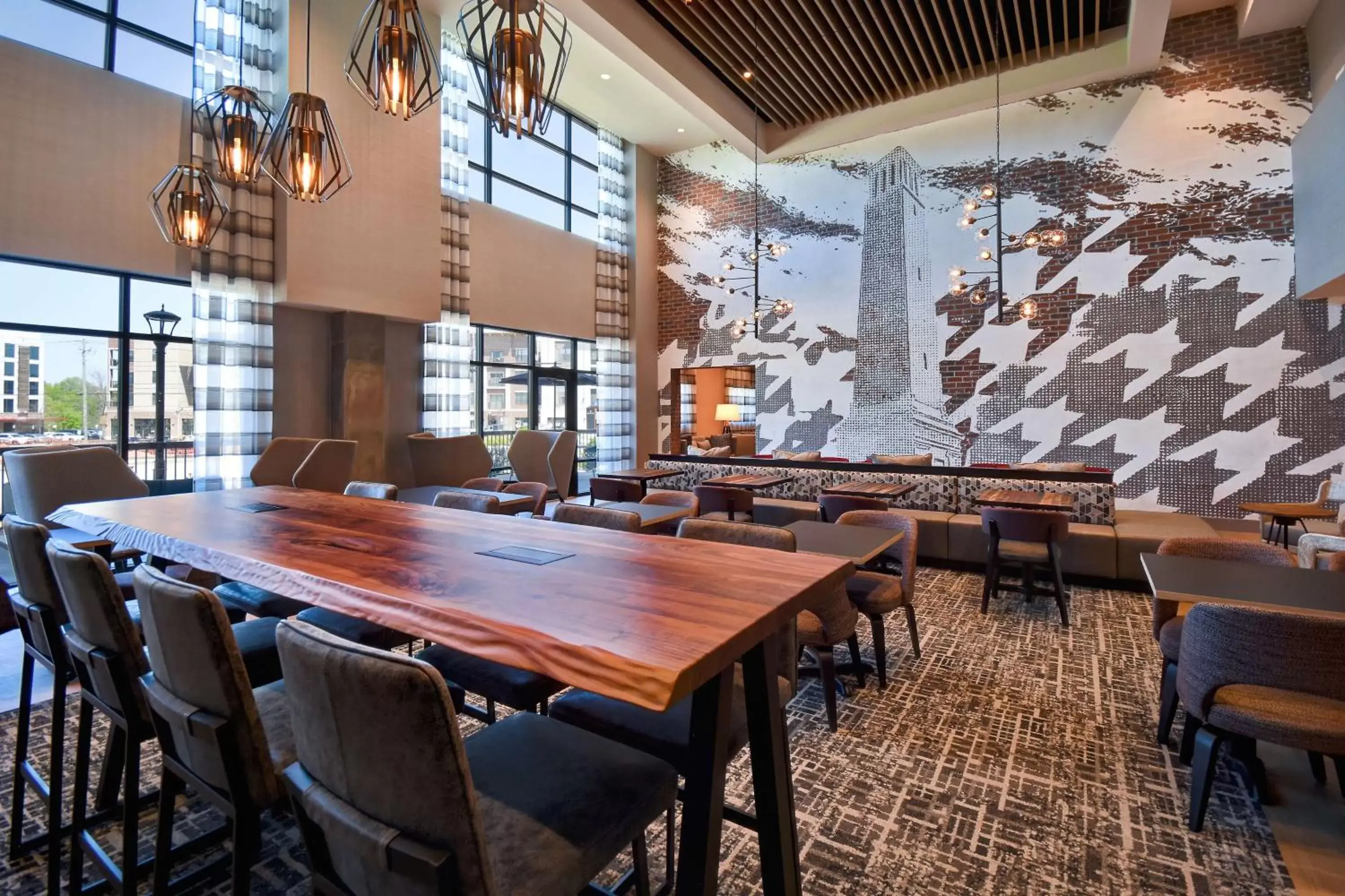 Dining area, Restaurant/Places to Eat in Homewood Suites by Hilton Tuscaloosa Downtown, AL