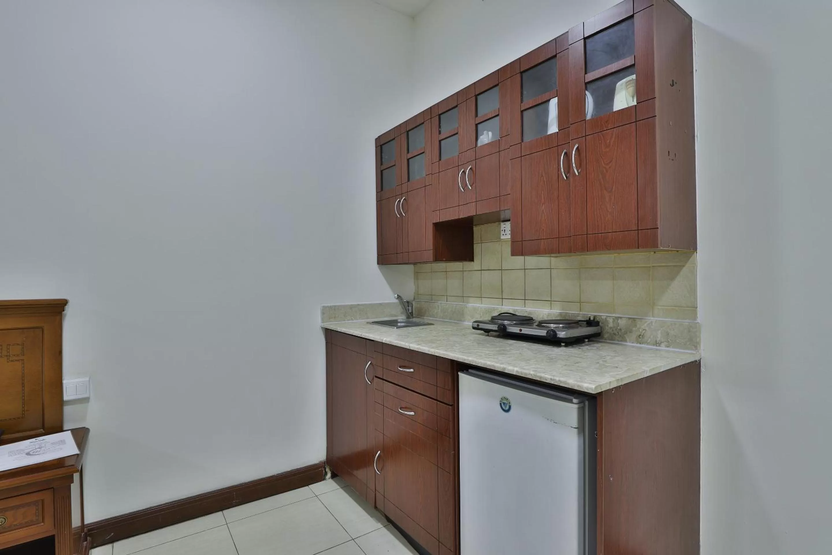 Kitchen or kitchenette in Moon Valley Hotel Apartment - Bur Dubai, Burjuman