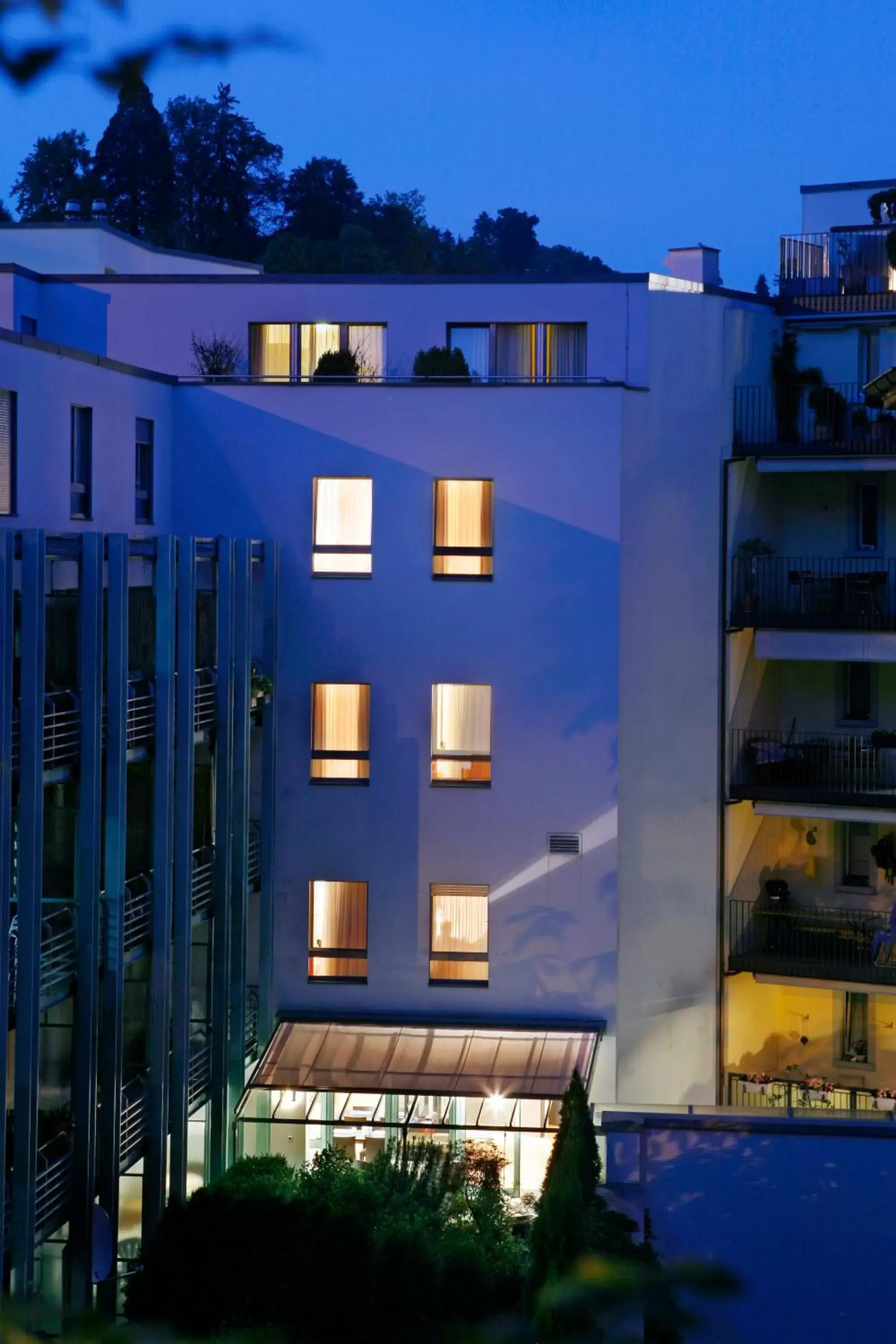 Facade/entrance, Property Building in Ambassador Self Check-in Hotel