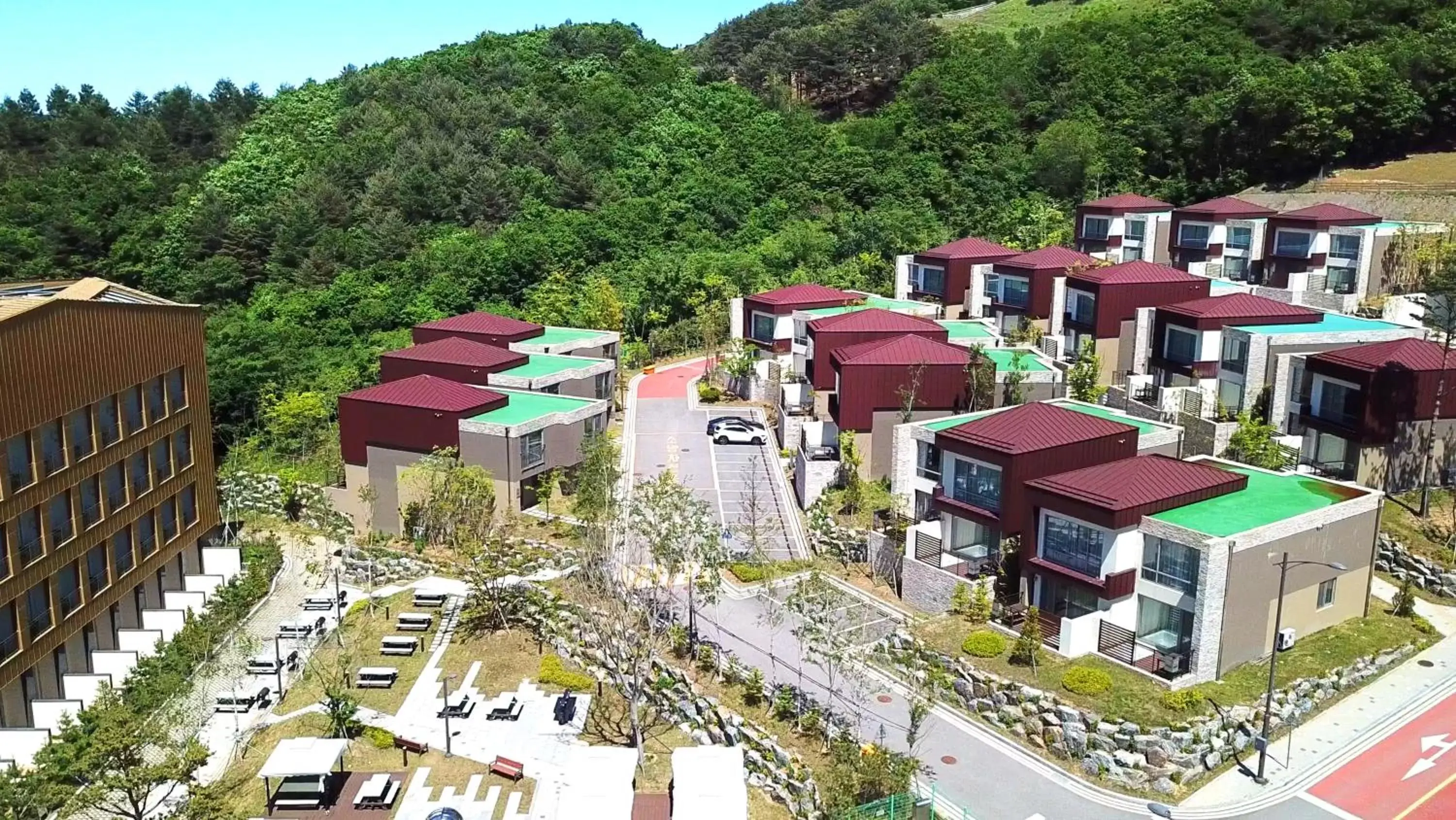 Property building, Bird's-eye View in Pyeongchang Ramada Hotel & Suite by Wyndham