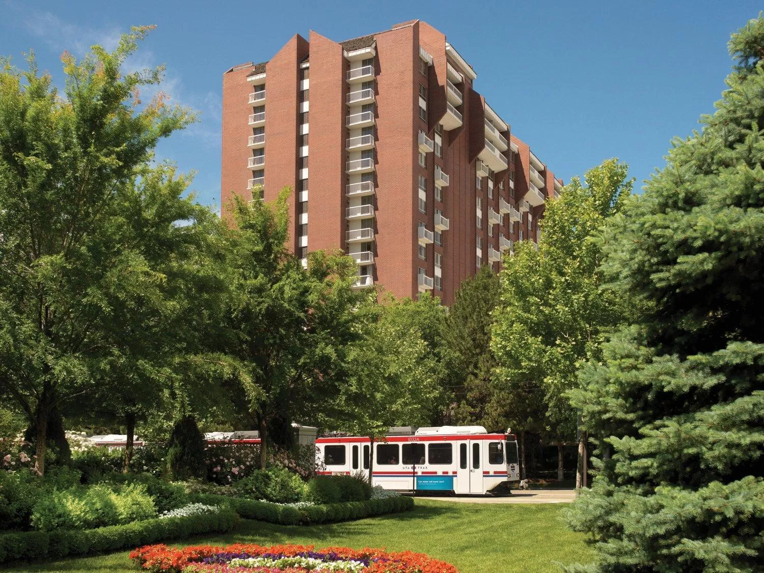 Facade/entrance in Little America Hotel Salt Lake City