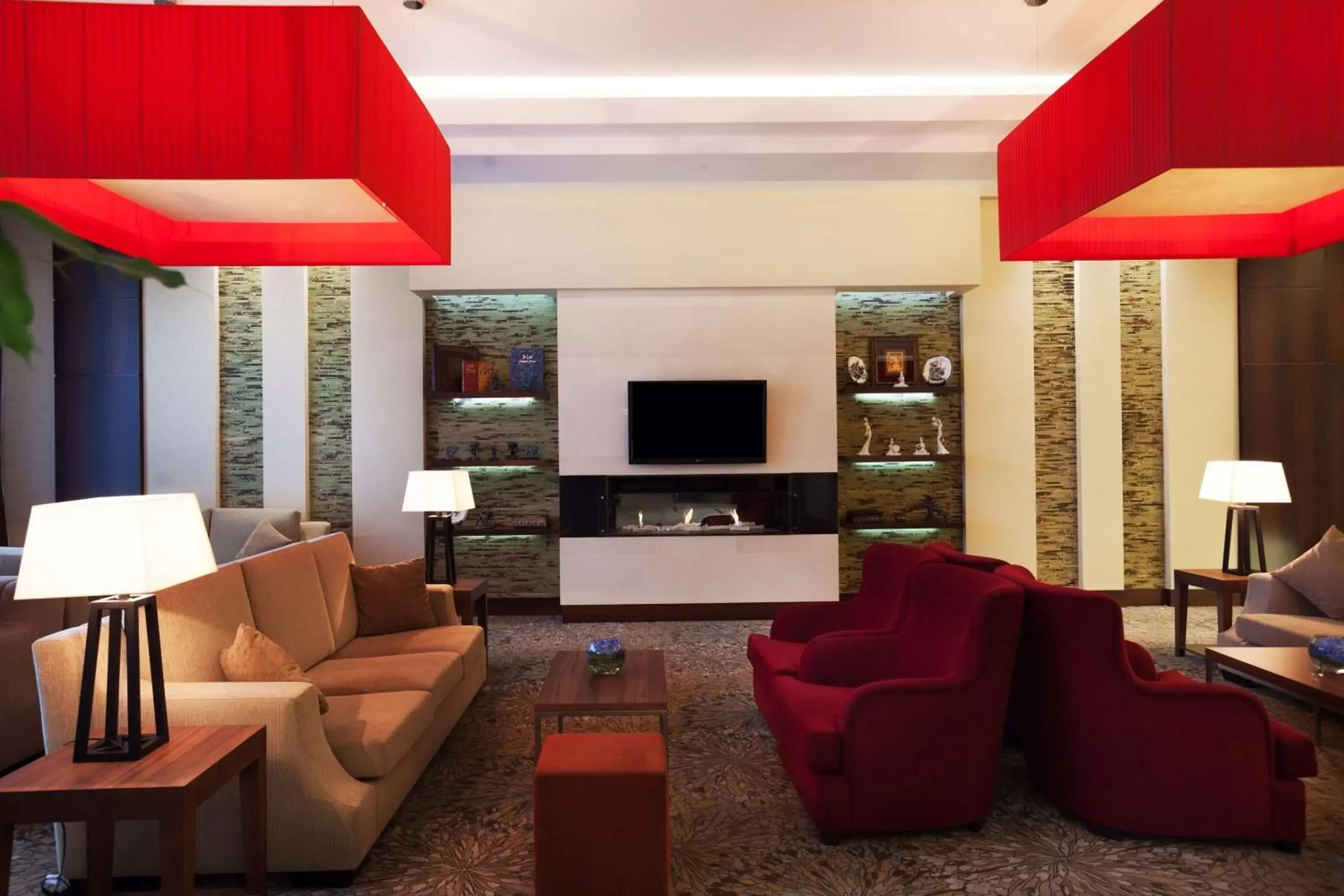 Lobby or reception, Seating Area in Hilton Garden Inn Astana