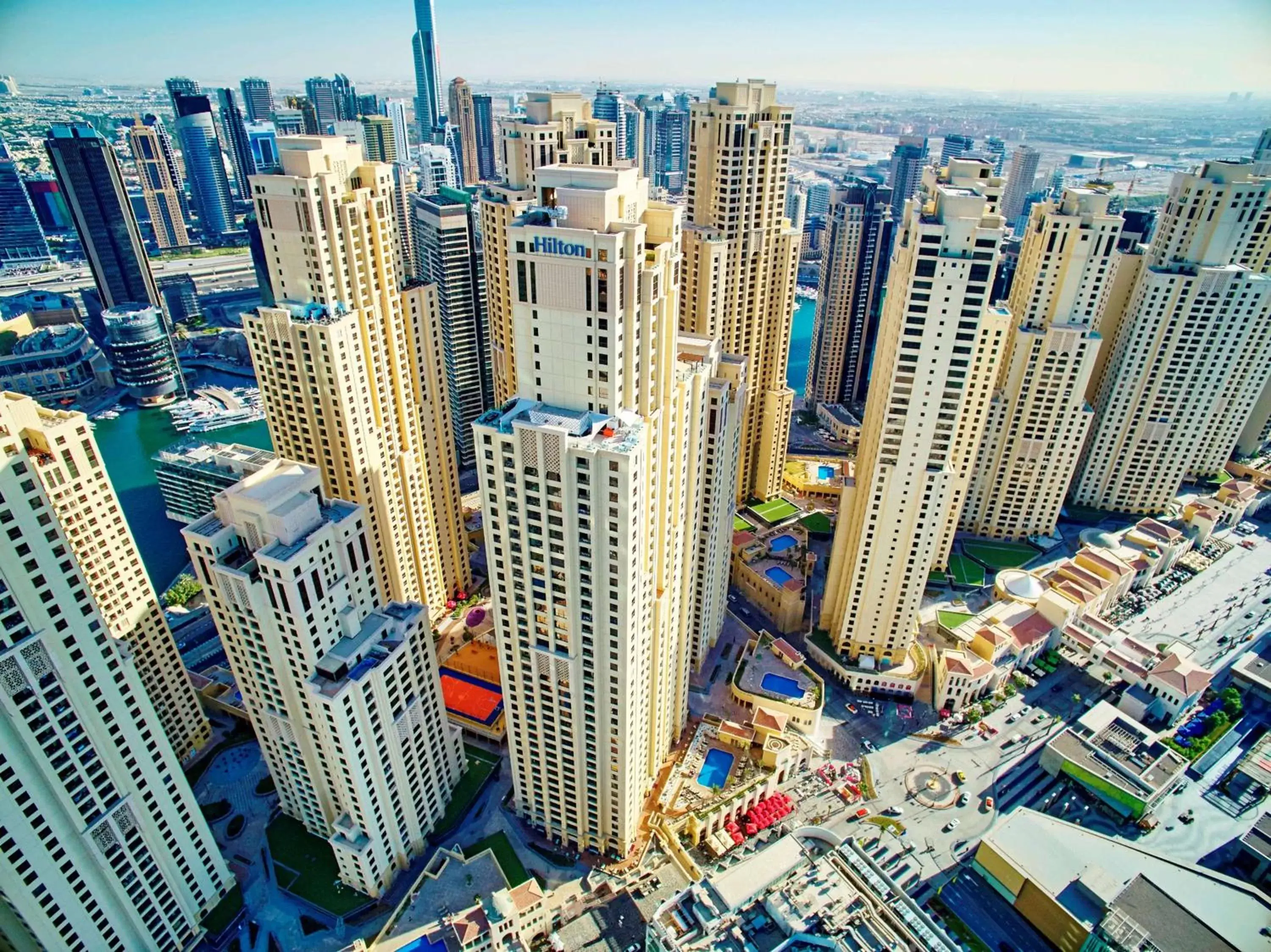 Property building, Bird's-eye View in Hilton Dubai The Walk