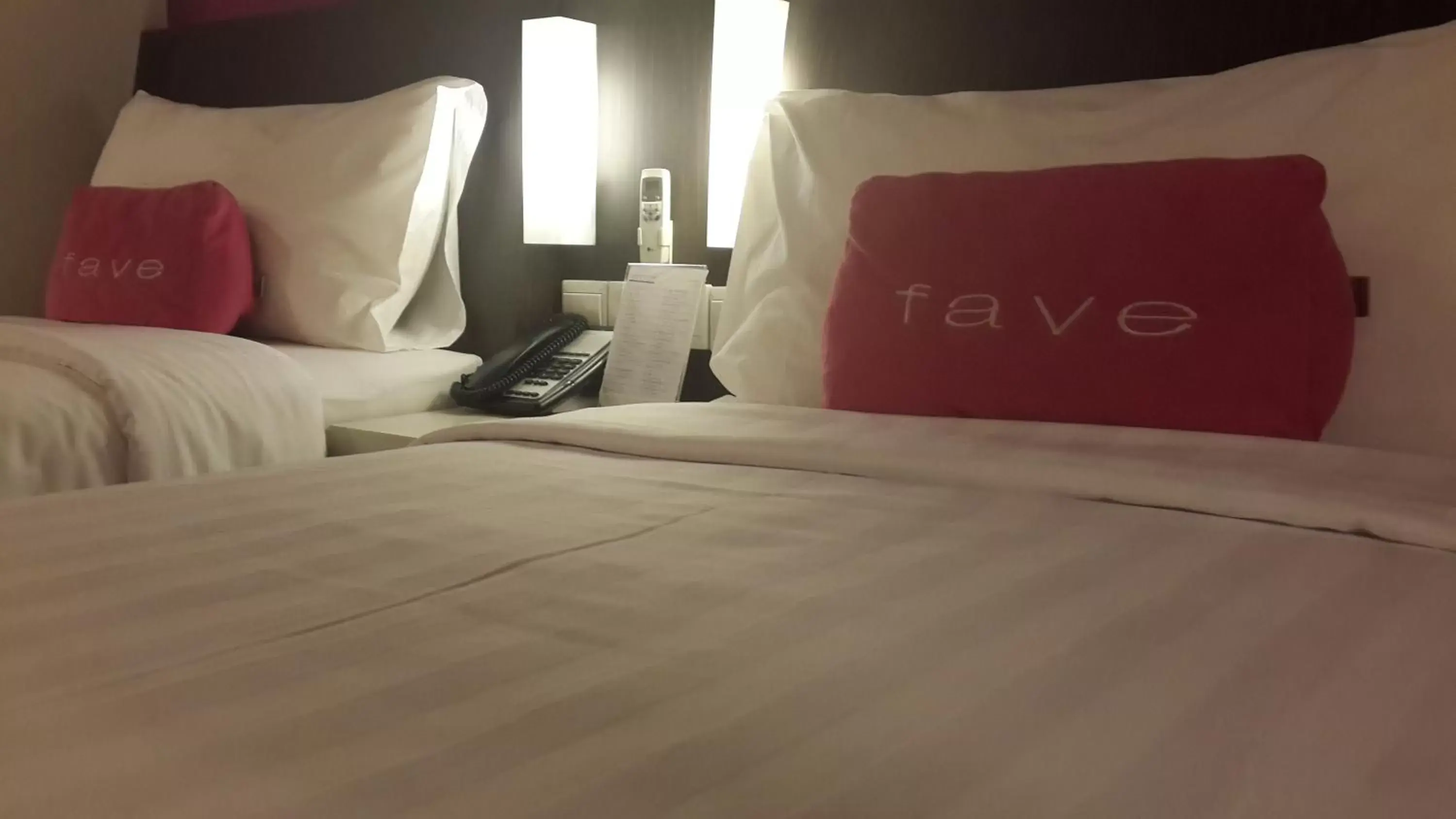 Decorative detail, Bed in favehotel Pluit Junction