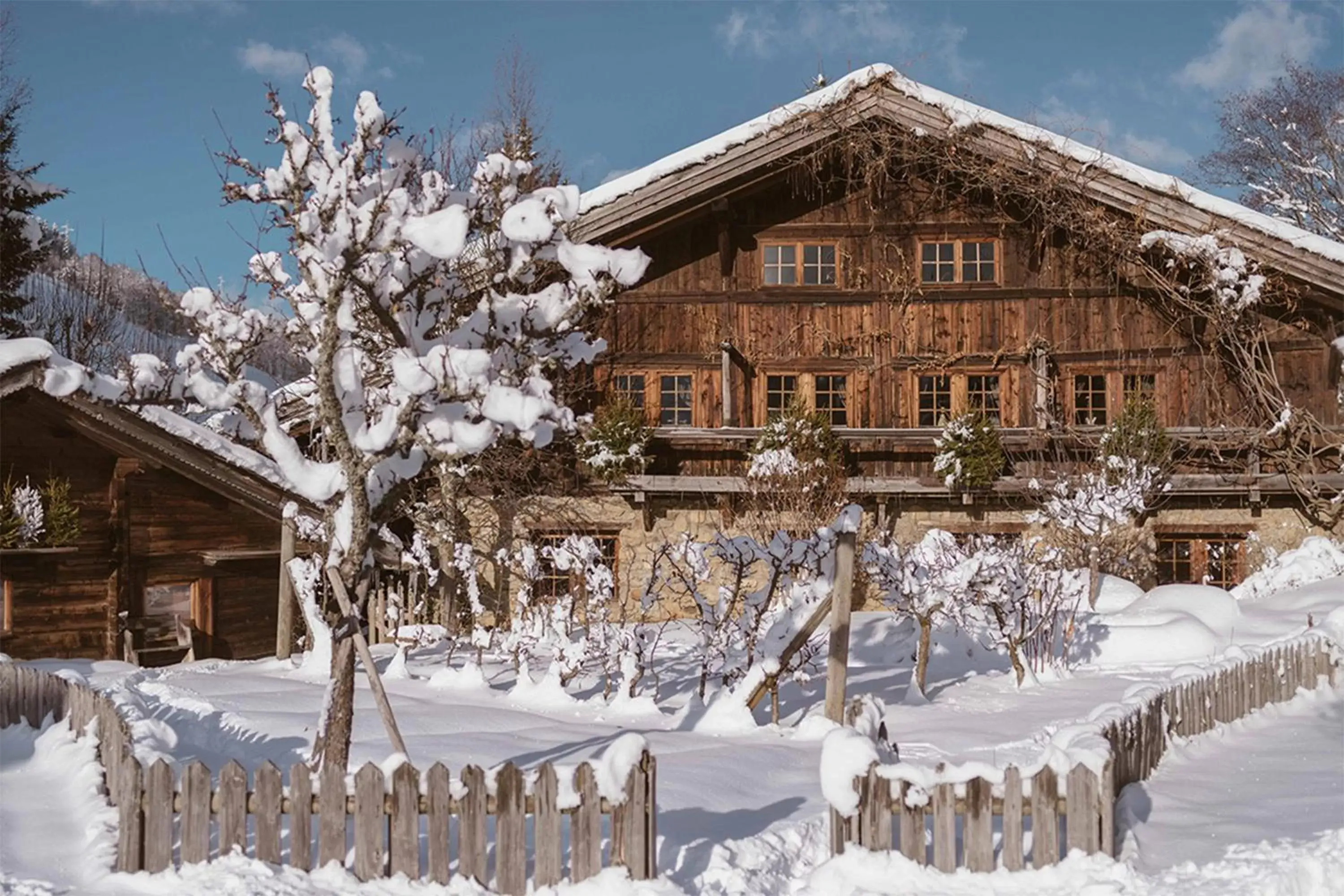 Winter in Les Fermes de Marie