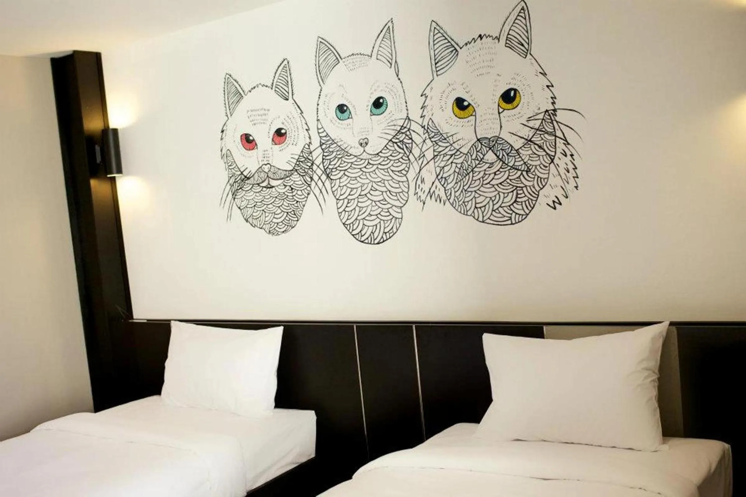 Bedroom, Bed in Pen Ta Hug Hotel