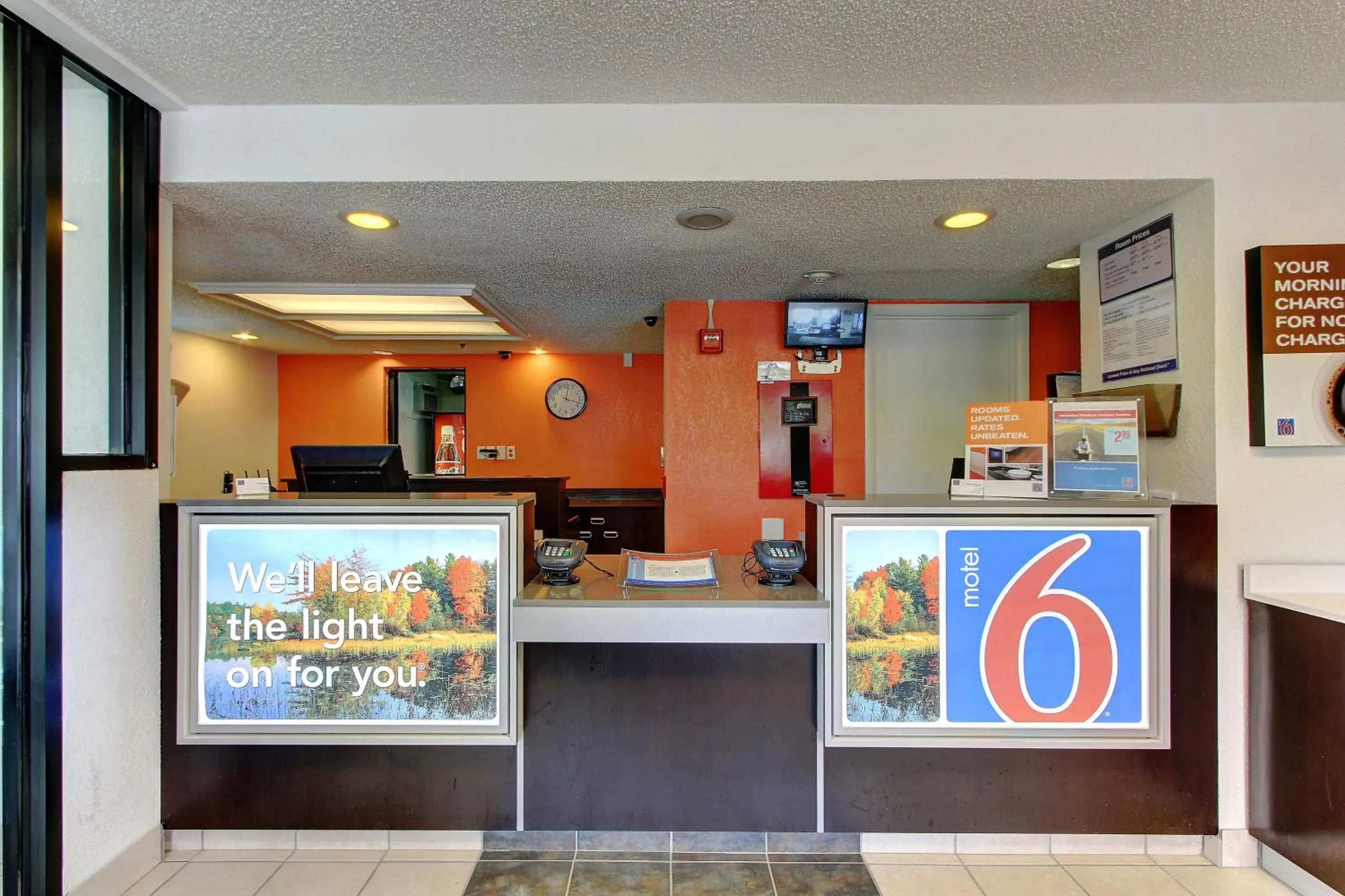 Lobby or reception in Motel 6-York, PA Lobby or reception in Motel 6-York, PA