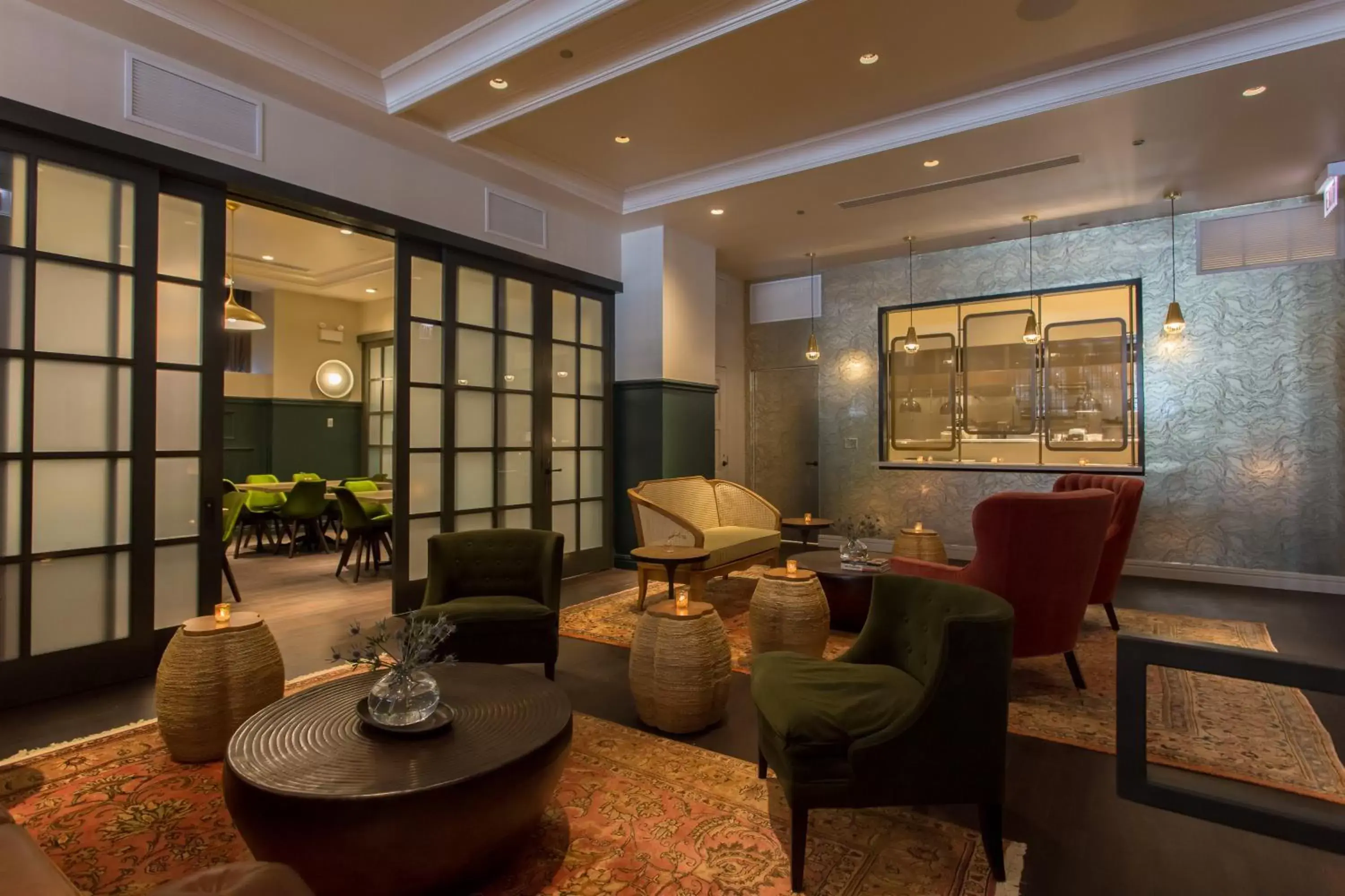 Restaurant/places to eat, Lobby/Reception in Kimpton Hotel Monaco Chicago, an IHG Hotel