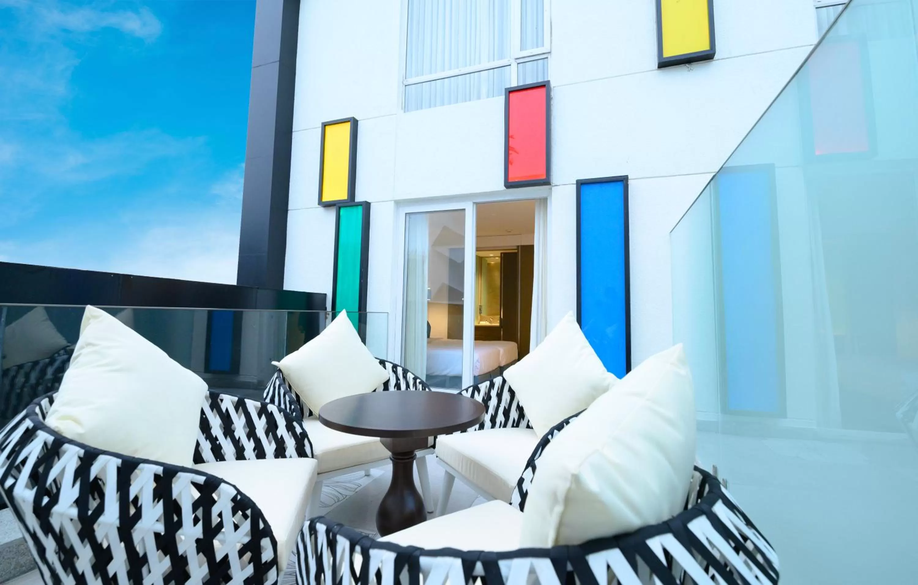 Balcony/Terrace in NX HOTEL