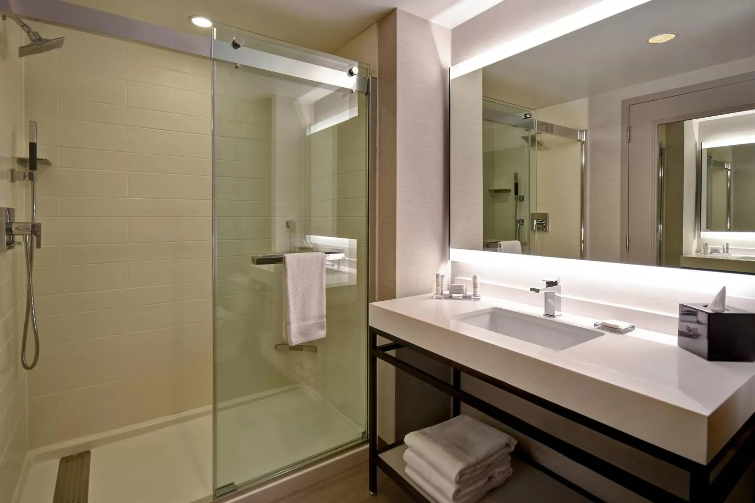 Bathroom in Dallas/Fort Worth Marriott Hotel & Golf Club at Champions Circle