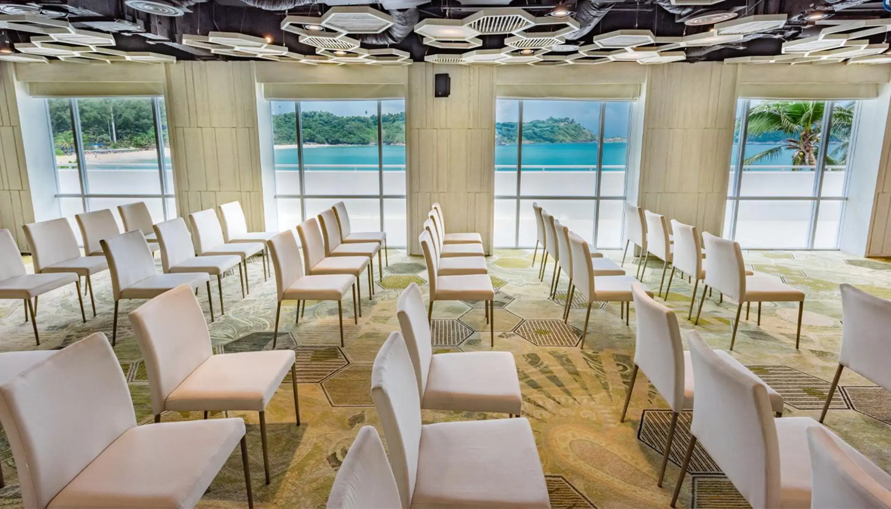 Meeting/conference room, Restaurant/Places to Eat in The Nai Harn - SHA Extra Plus