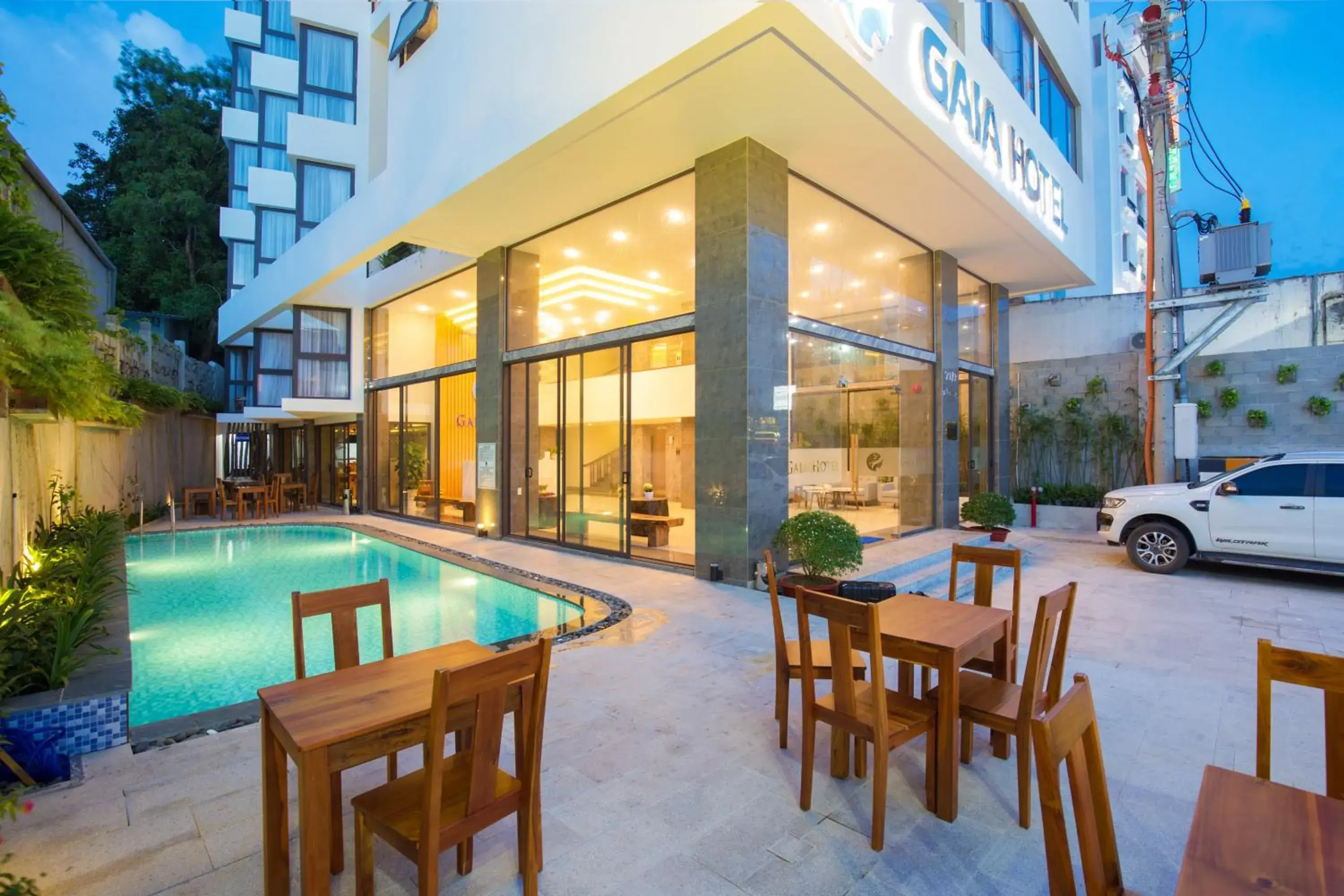 Restaurant/places to eat, Swimming Pool in Gaia Hotel PhuQuoc