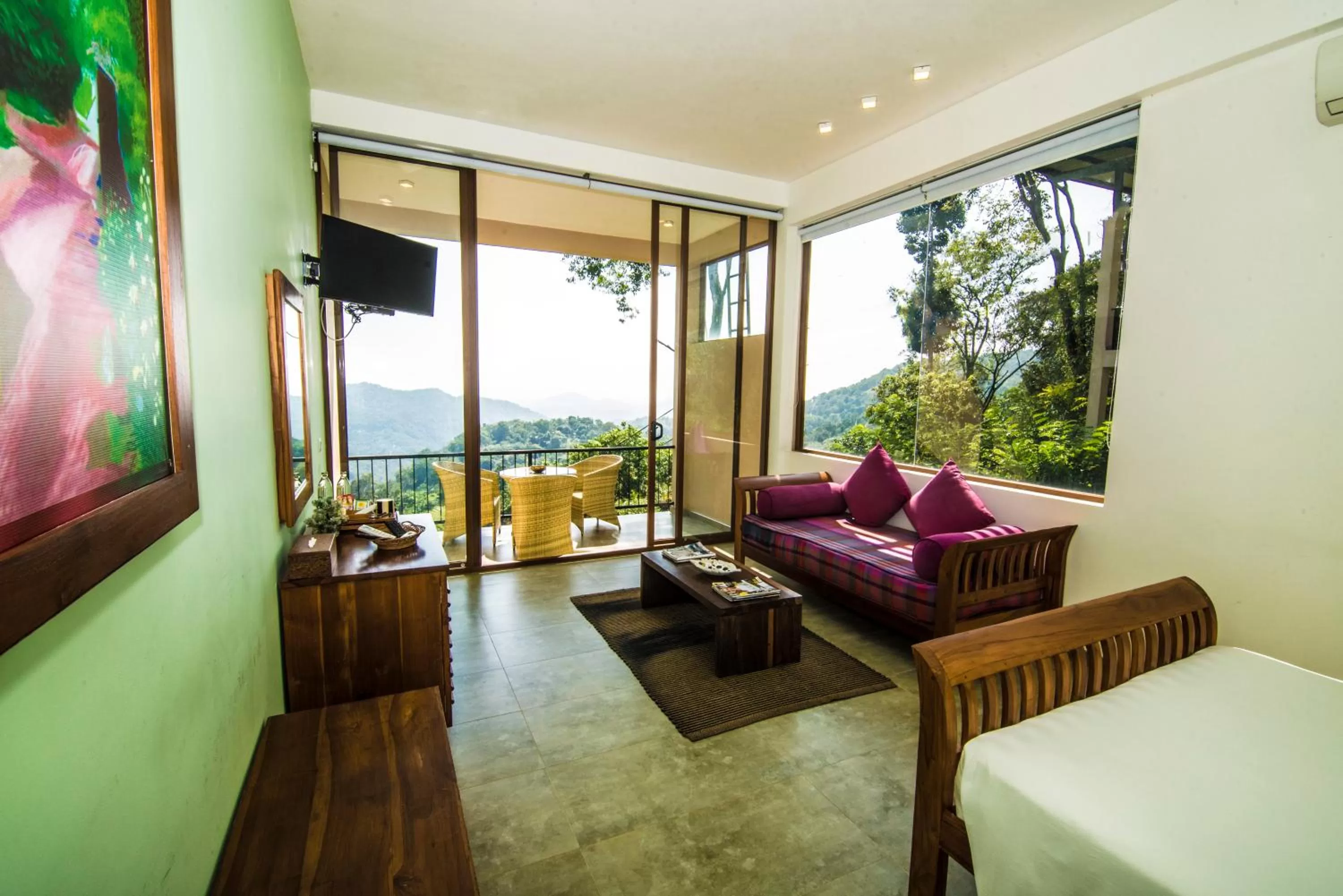 Living room in Ella Planters Bungalow