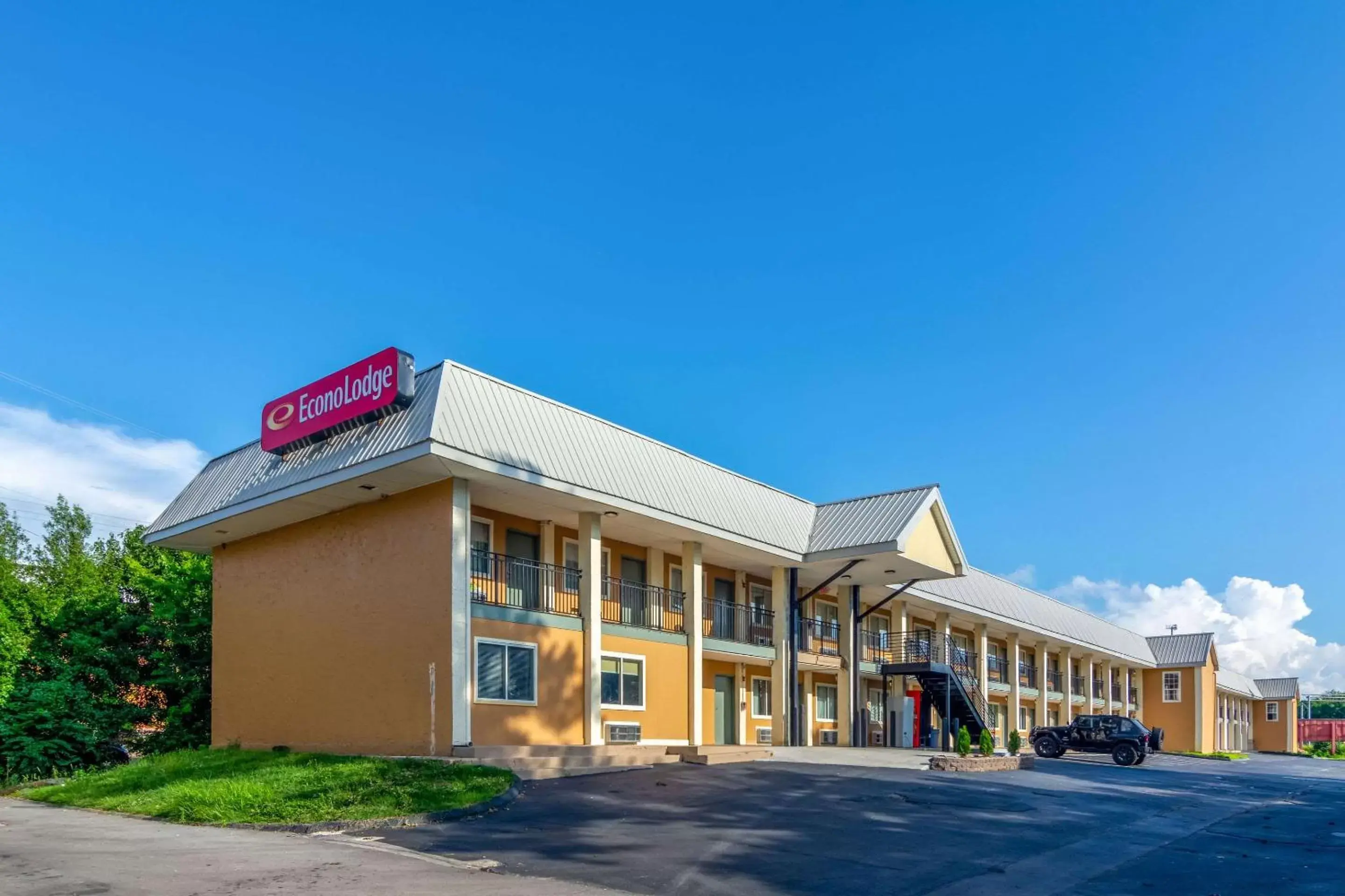 Property building in Econo Lodge East Ridge - Chattanooga