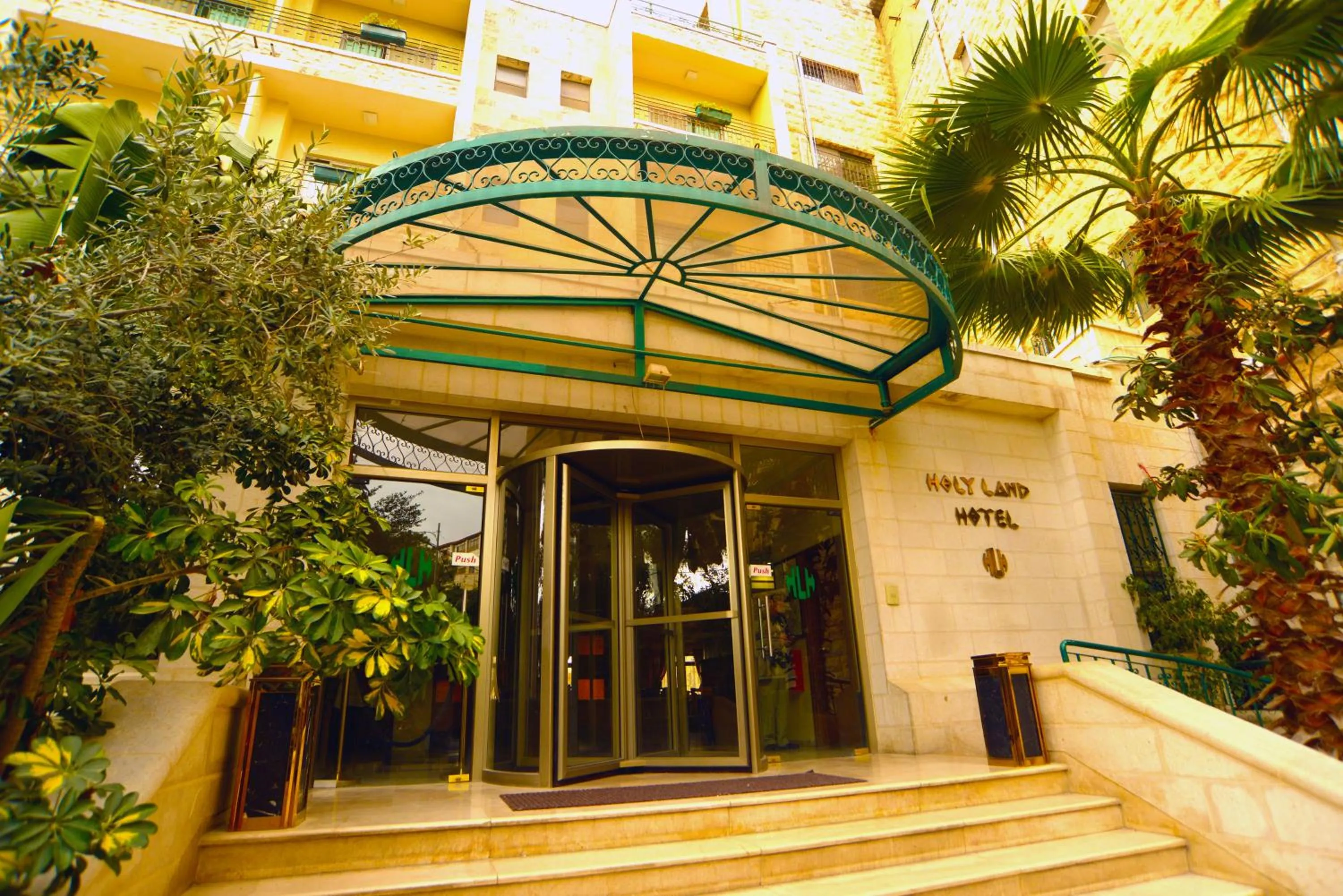 Facade/entrance in Holy Land Hotel