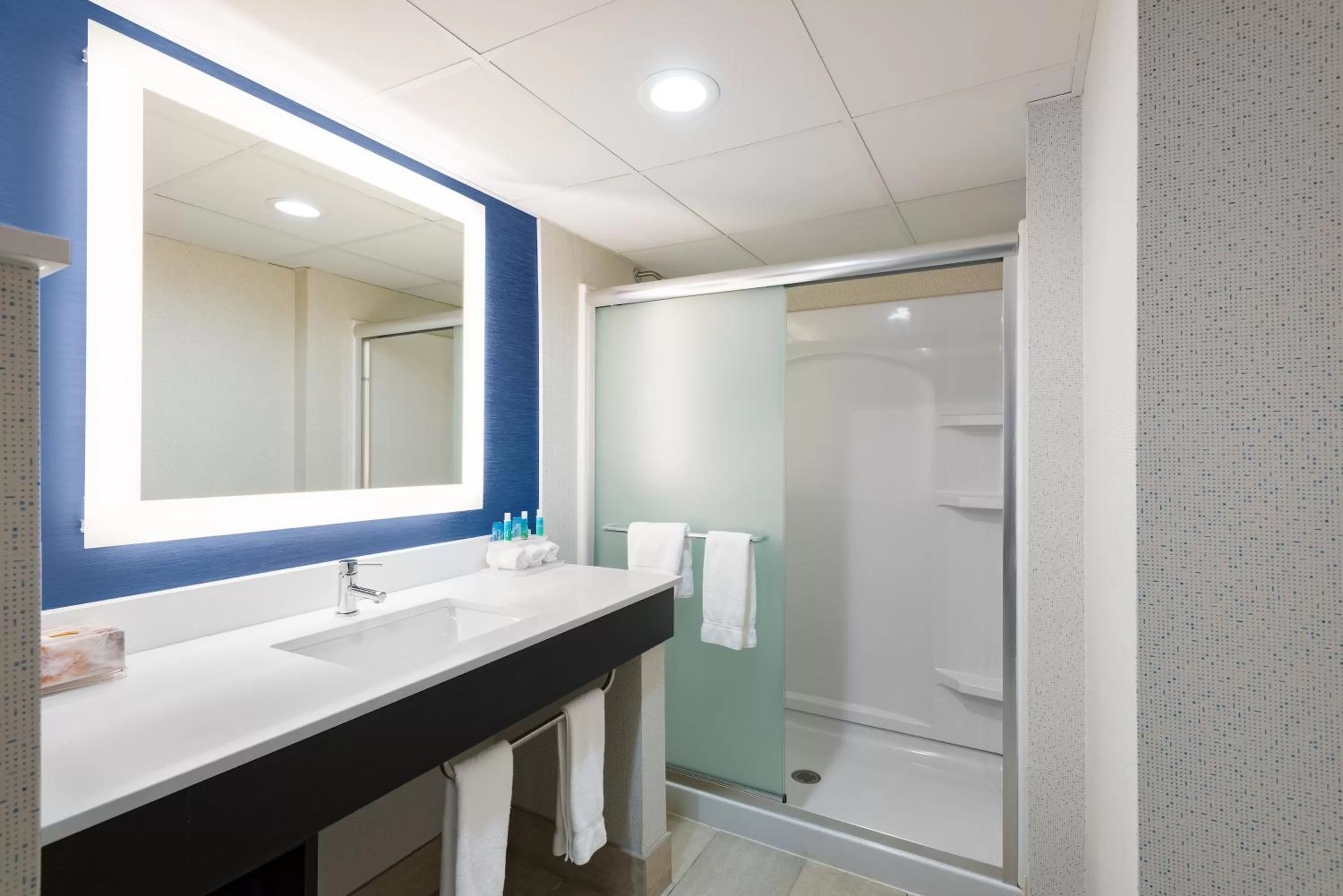 Bathroom in Holiday Inn Express Ramsey Mahwah by IHG