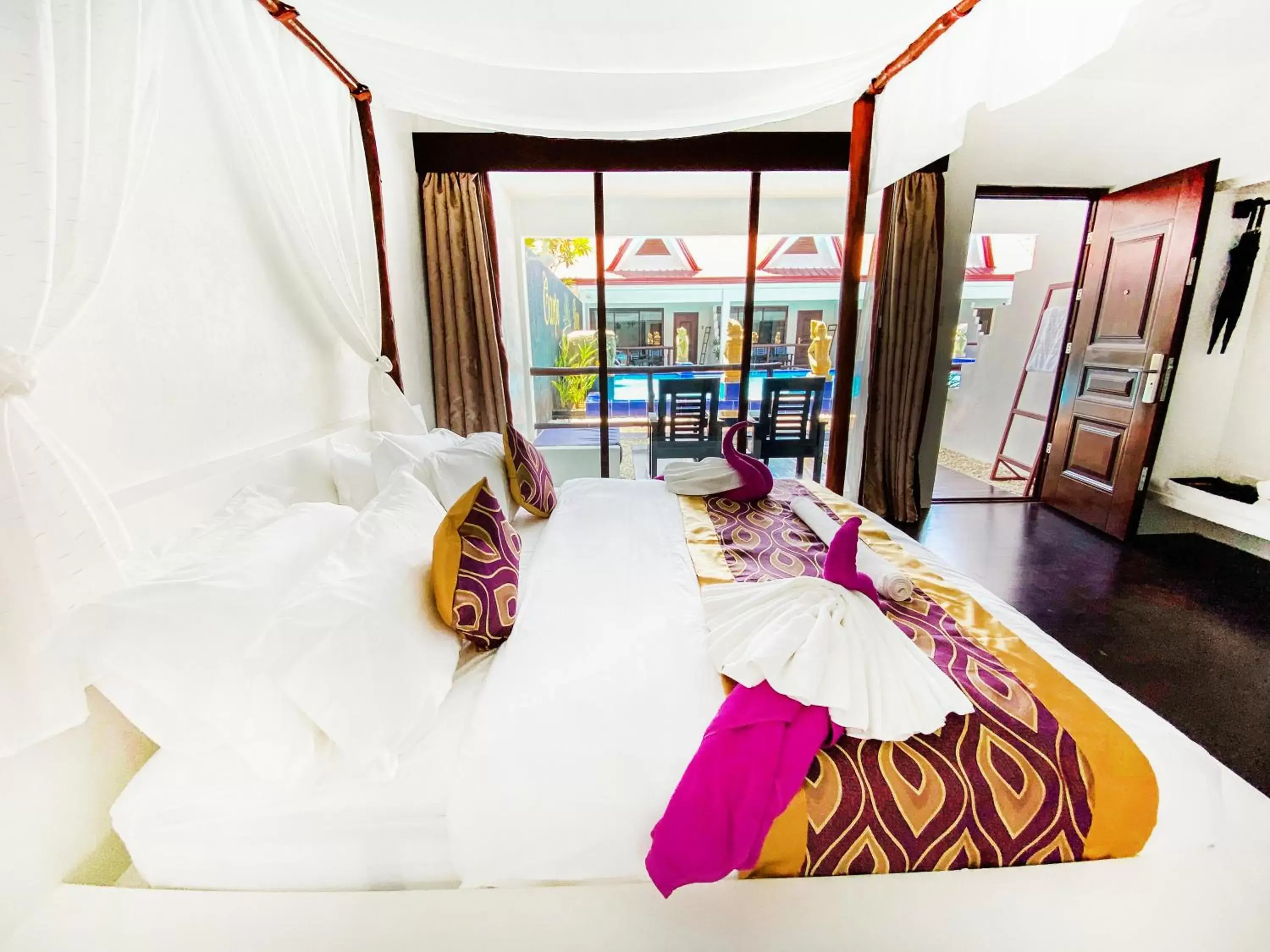 View (from property/room), Bed in Carpe Diem Villas & Resort View (from property/room), Bed in Carpe Diem Villas & Resort