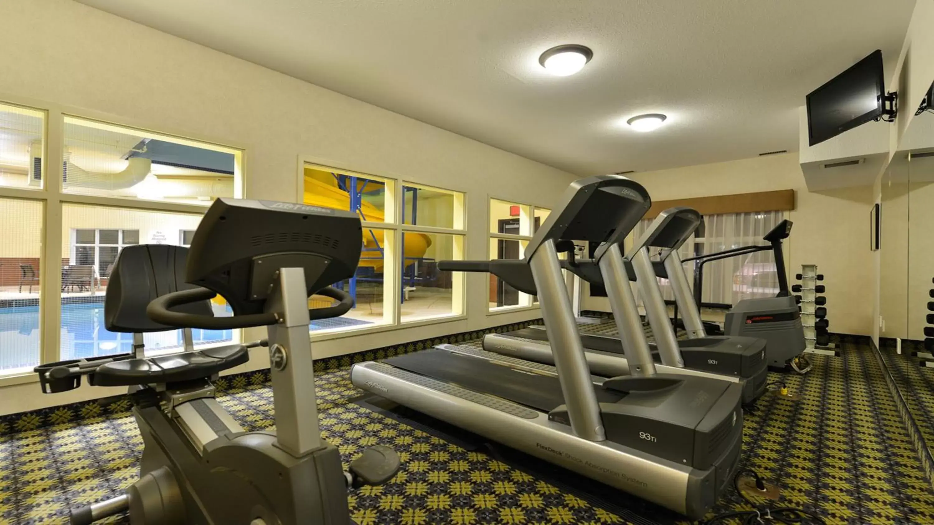 Fitness centre/facilities, Fitness Center/Facilities in Holiday Inn Express Hotel & Suites - Edmonton International Airport, an IHG Hotel