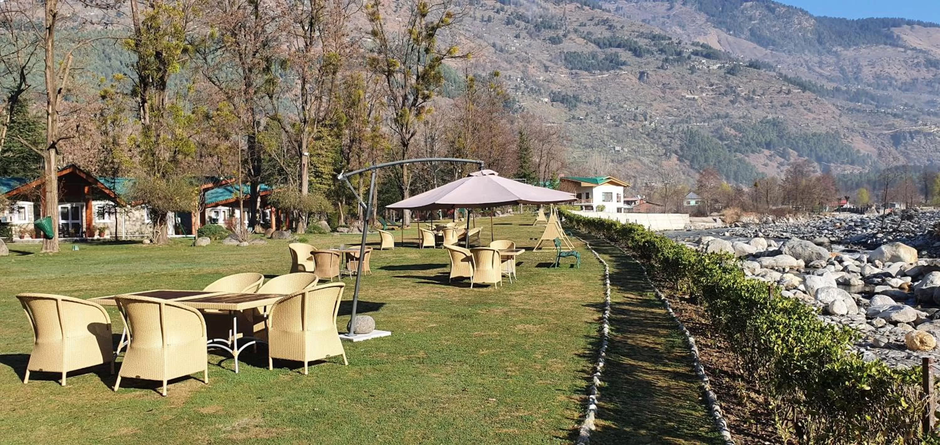 Garden in Span Resort and Spa, Manali