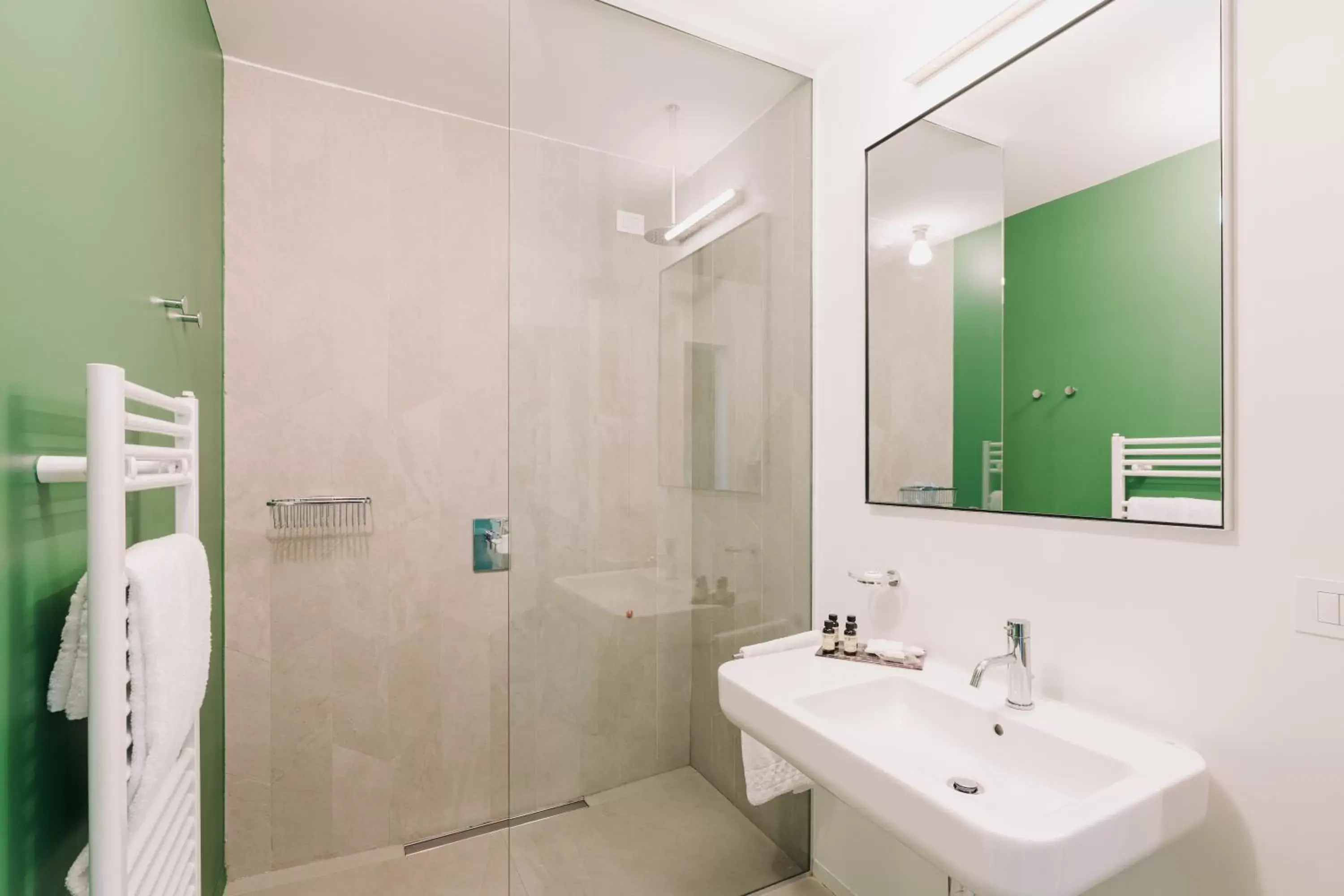 Shower, Bathroom in Collini Rooms