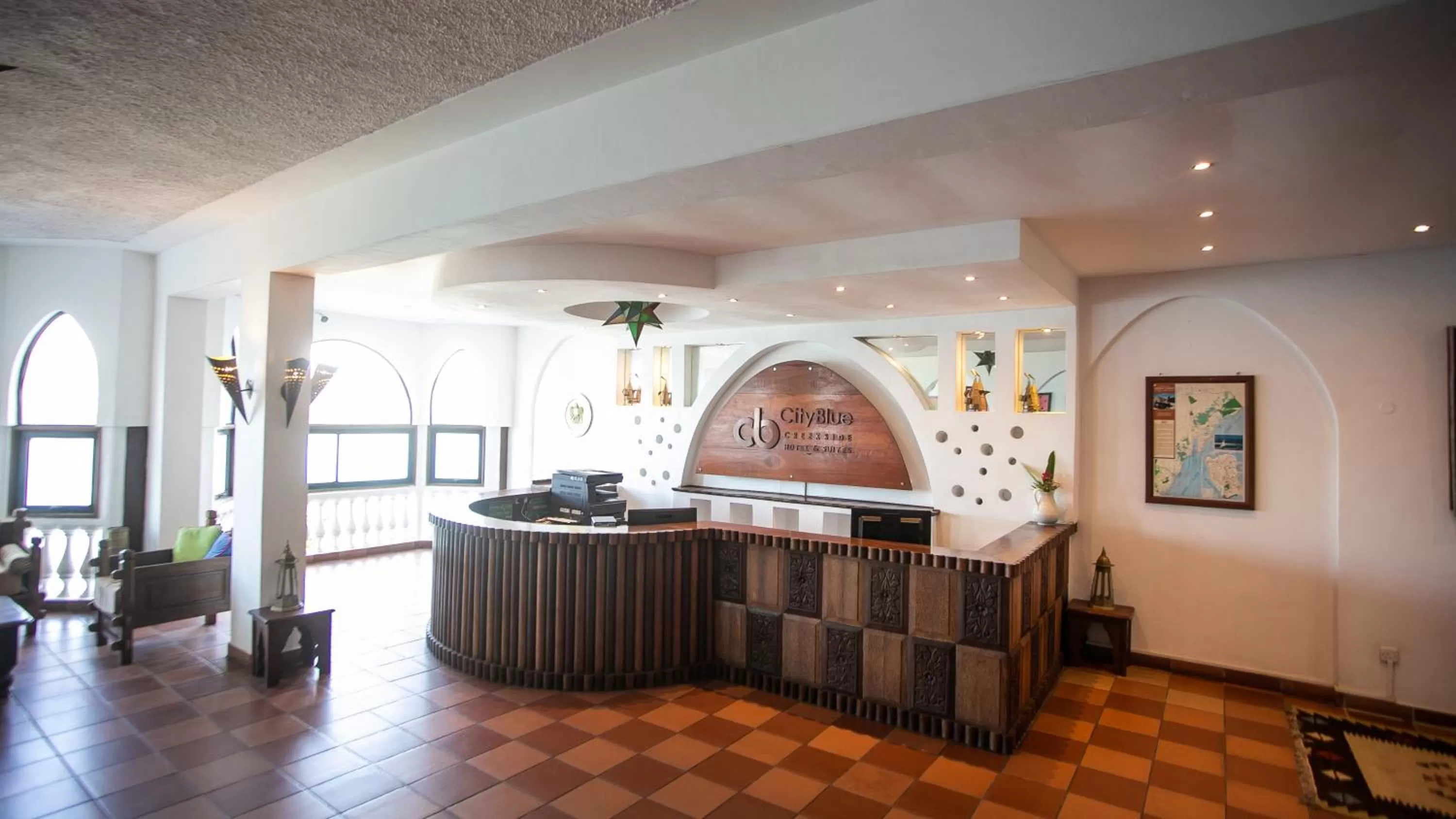 Lobby or reception in CityBlue Creekside Hotel & Suites