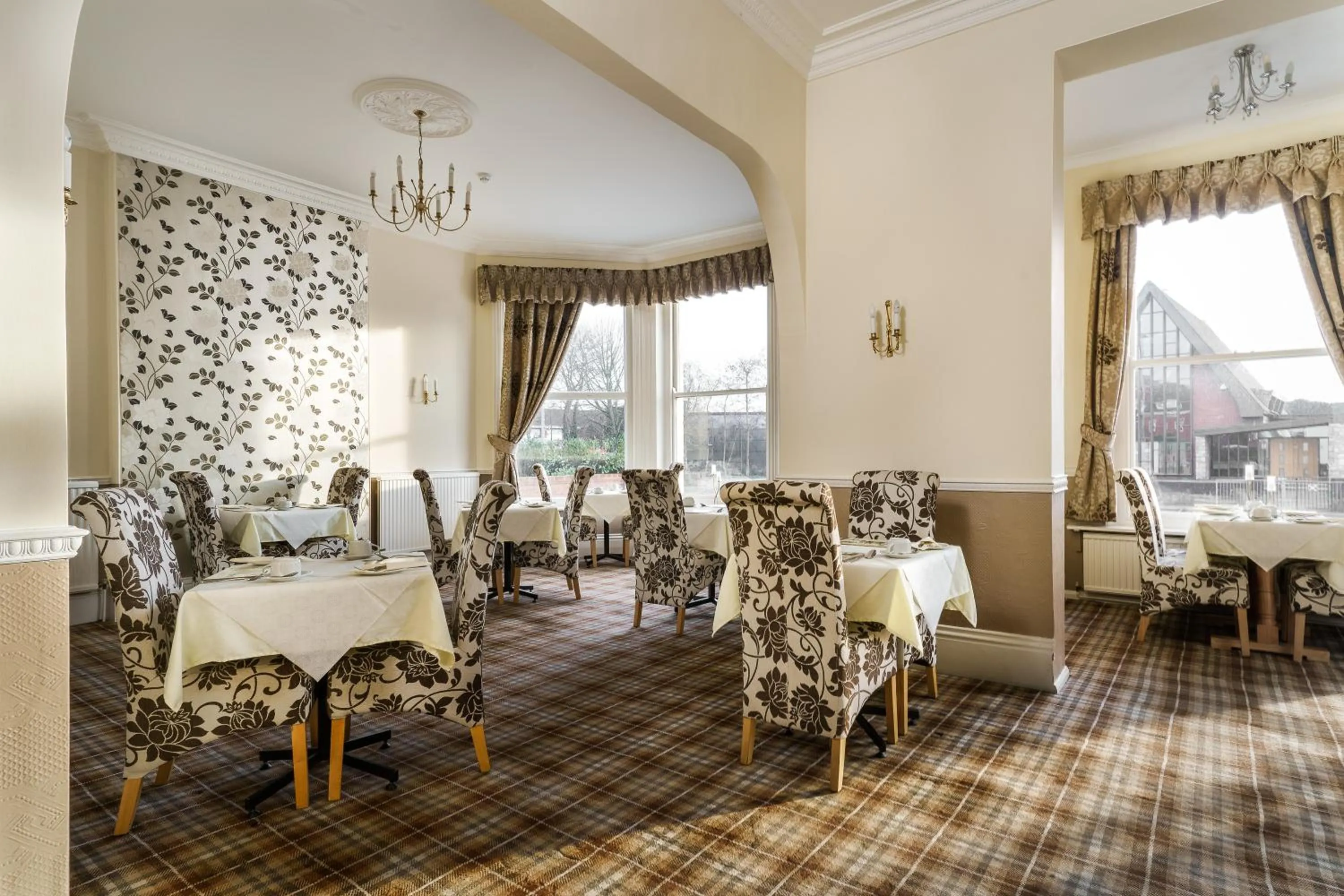 Dining area in St Andrews Hotel