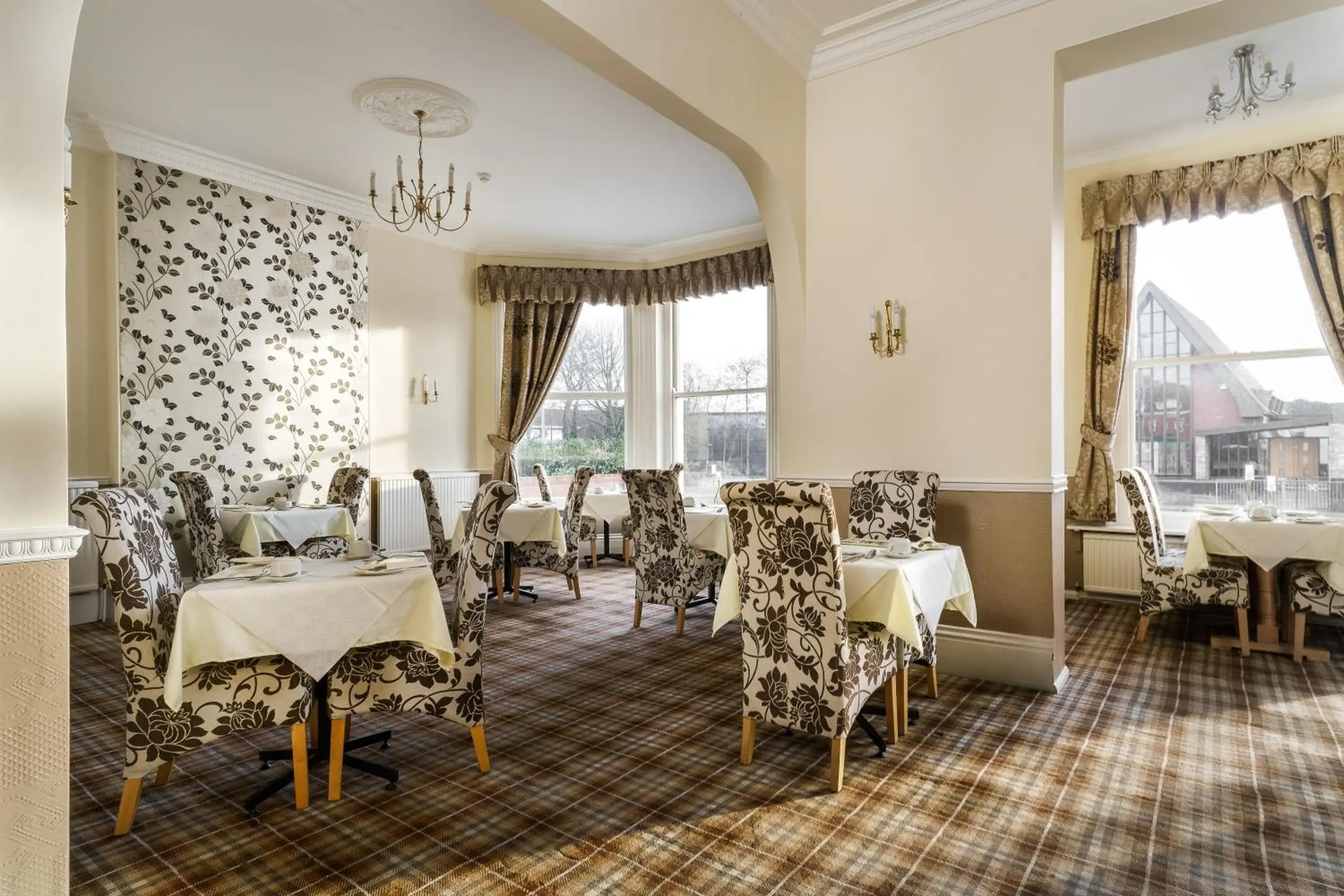 Dining area, Restaurant/Places to Eat in St Andrews Hotel