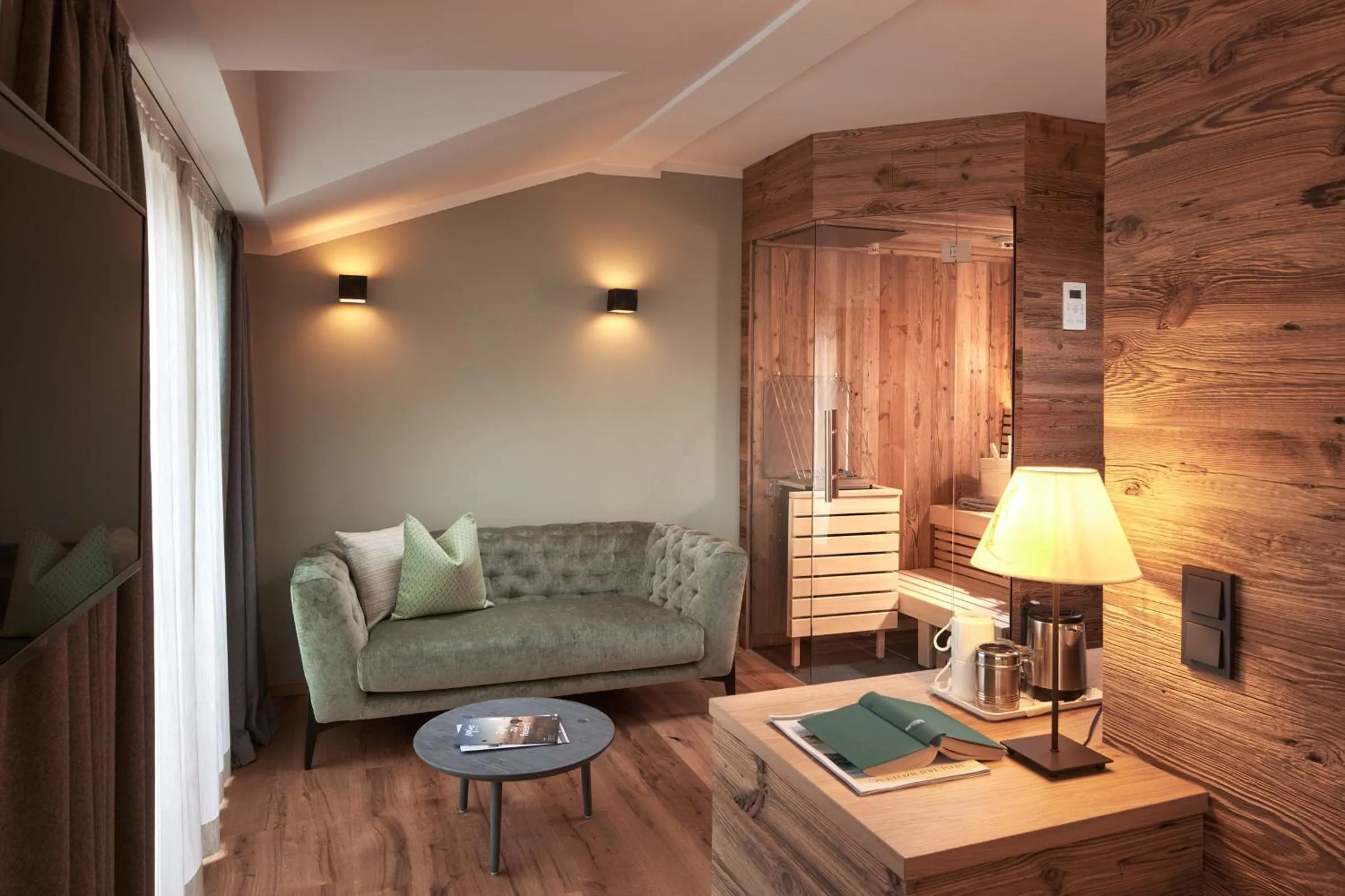 Sauna in Romantikhotel Zell am See