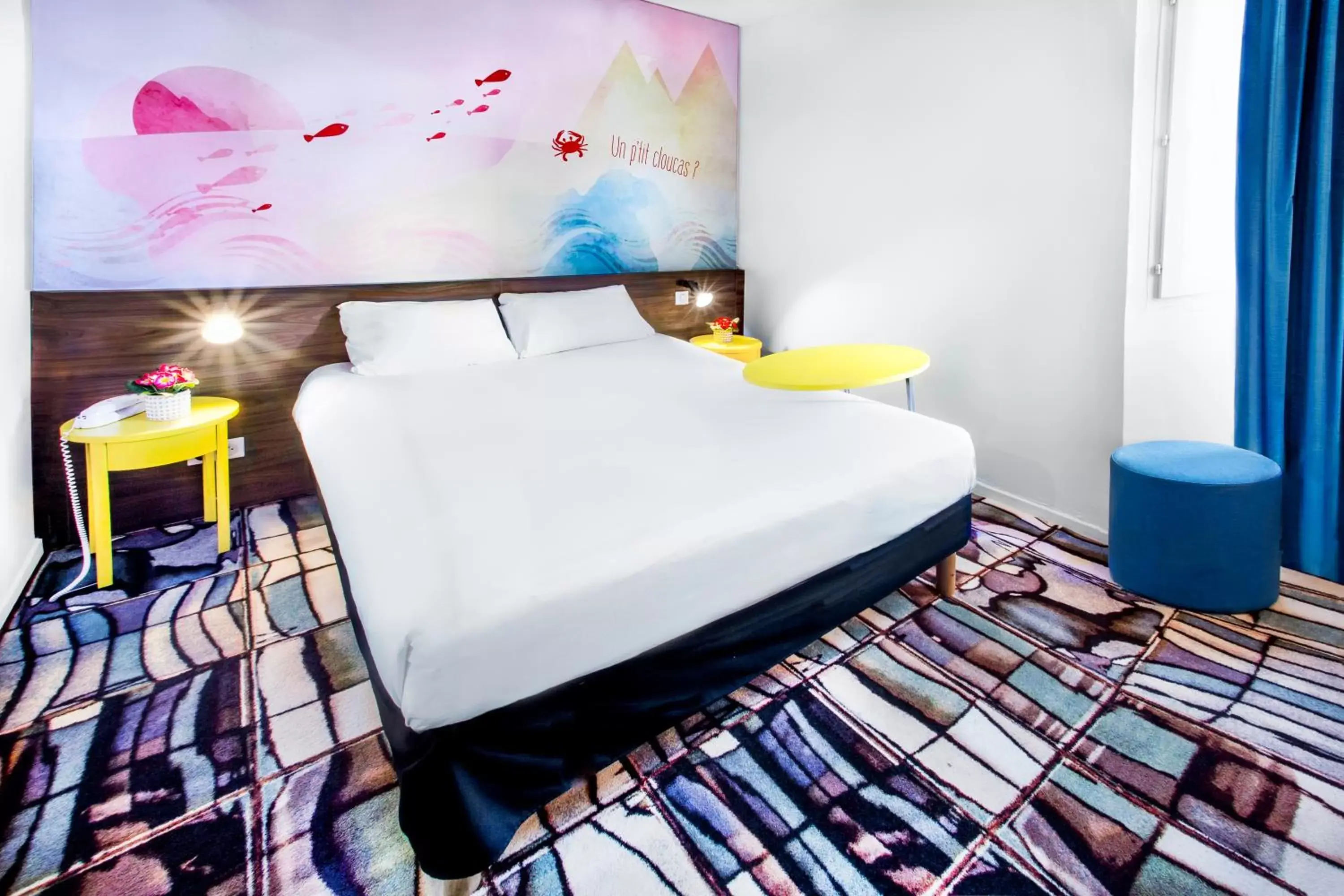 Bed in ibis Styles Perpignan Canet En Roussillon Bed in ibis Styles Perpignan Canet En Roussillon