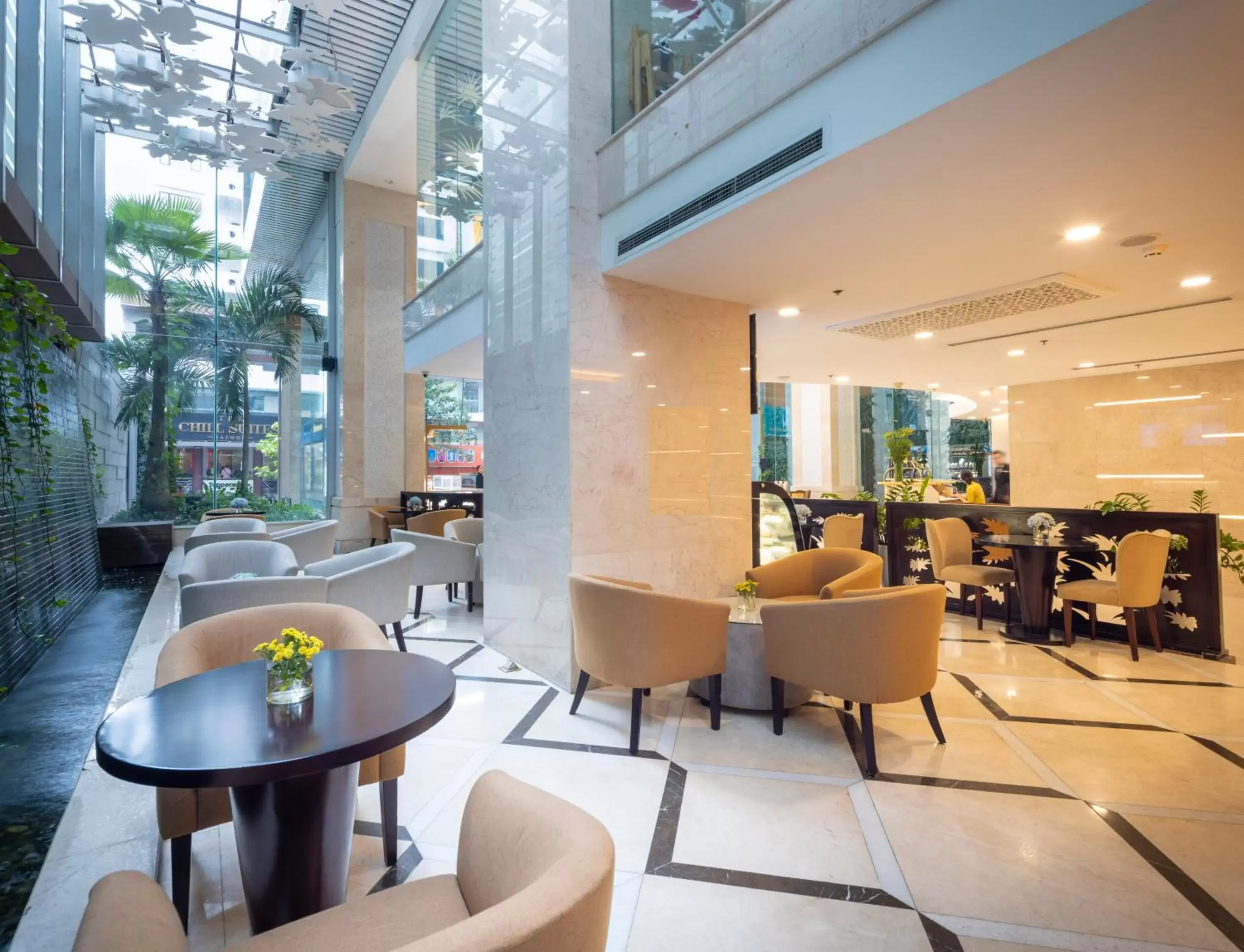 Seating area, Lounge/Bar in Eden Star Saigon Hotel