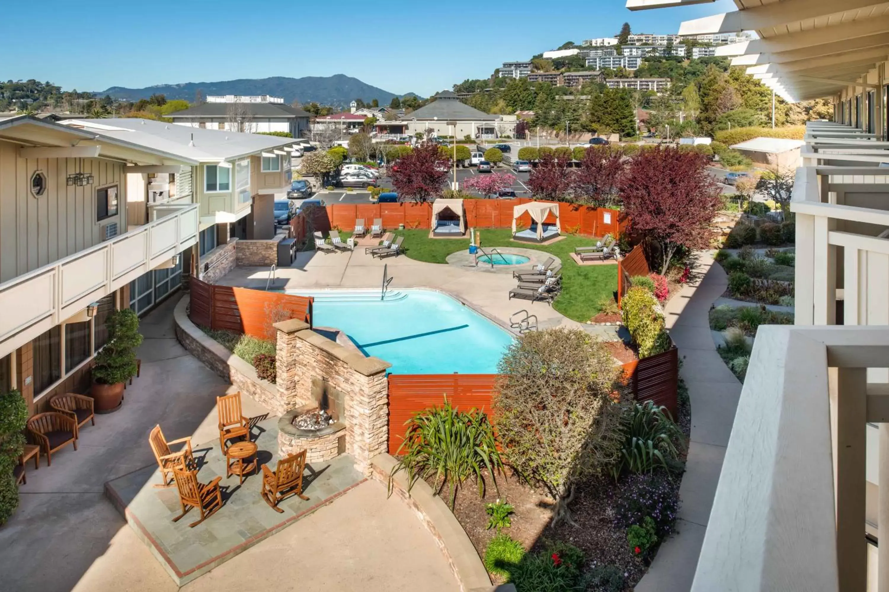 Property building, Pool View in The Lodge at Tiburon